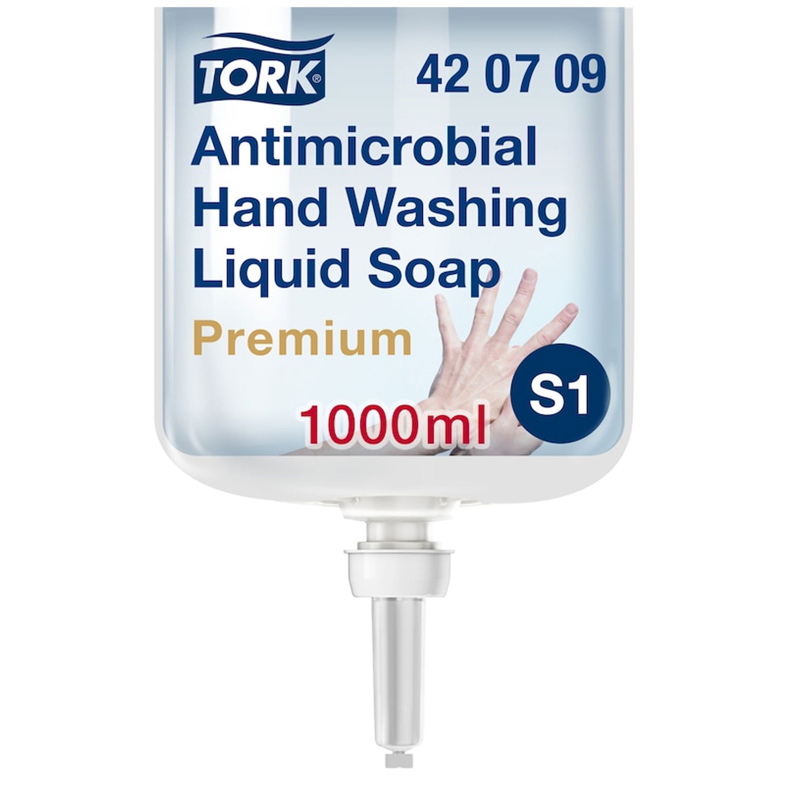 Savon liquide antimicrobien TORK 420709 S1 1000 ml