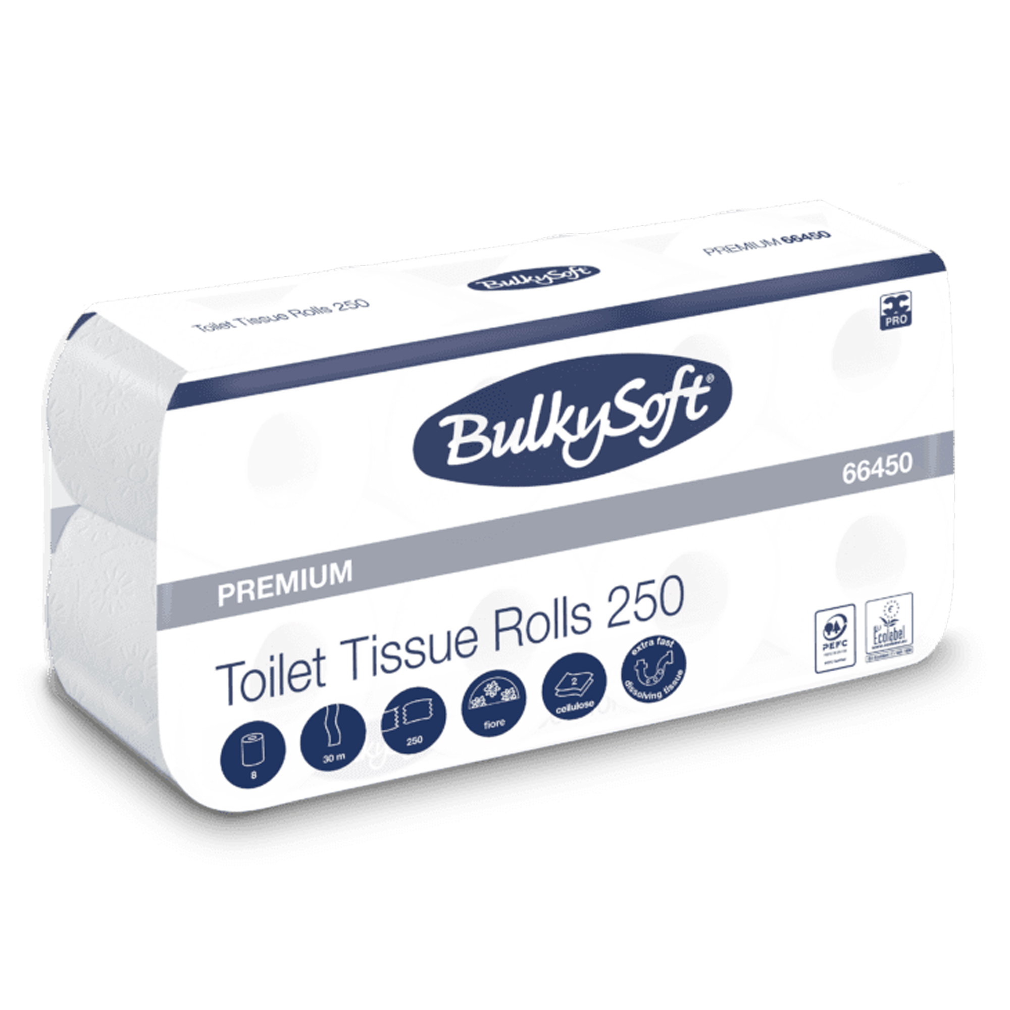 Toilette Papier, Rollen, Premium, Großpackung, BulkySoft