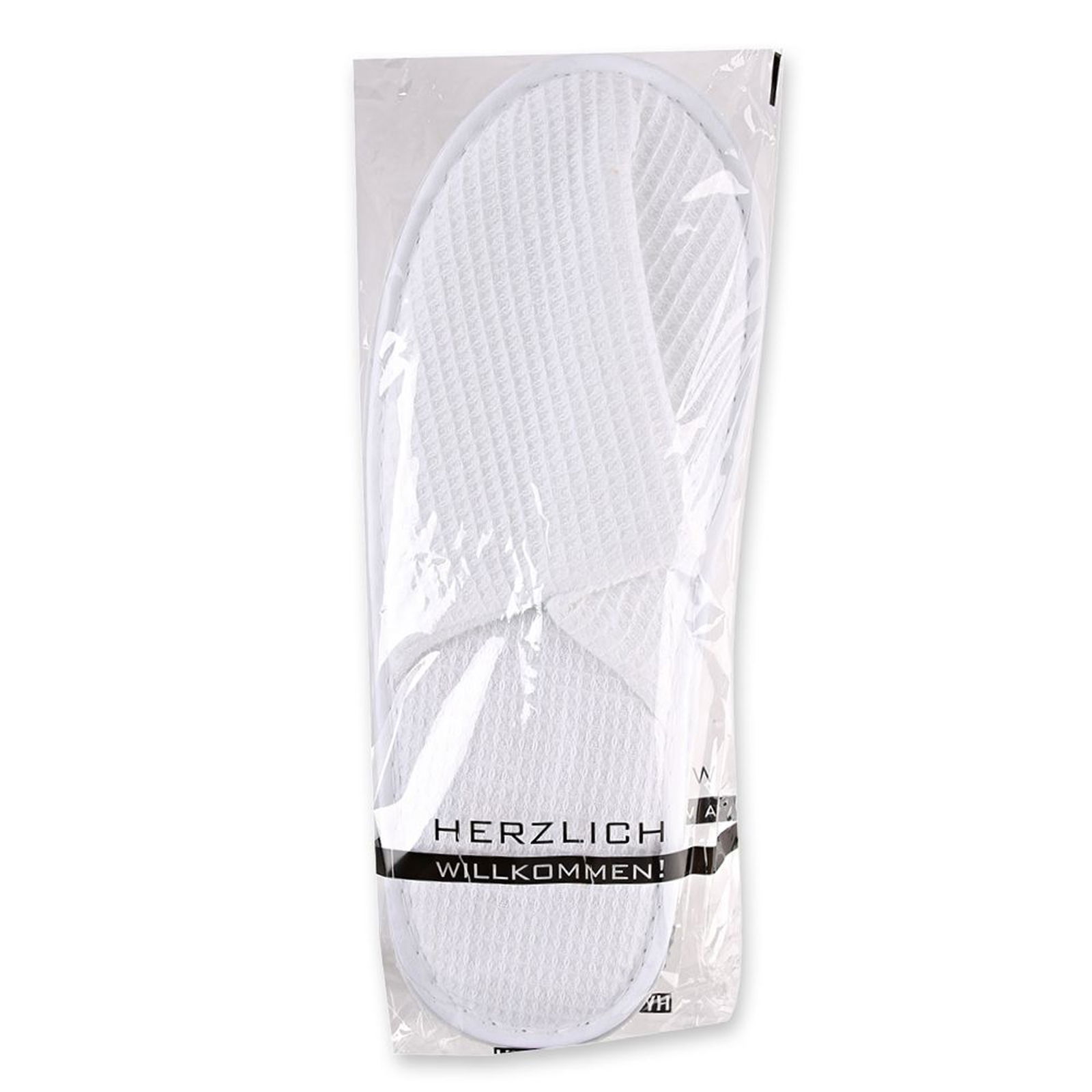 Ciabatte da hotel in cotone chiuse 28 cm