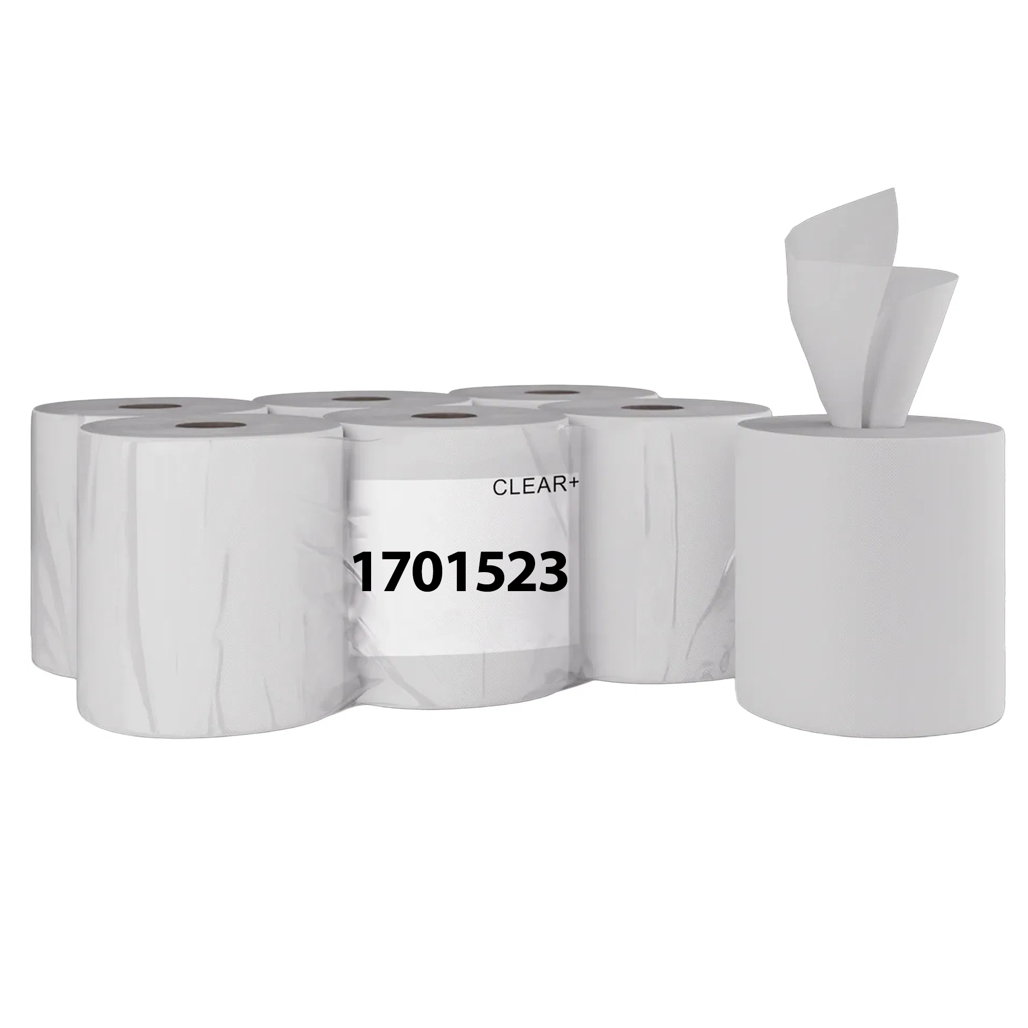 Paper towel rolls | 160 m | 2-ply | cellulose | Clear+