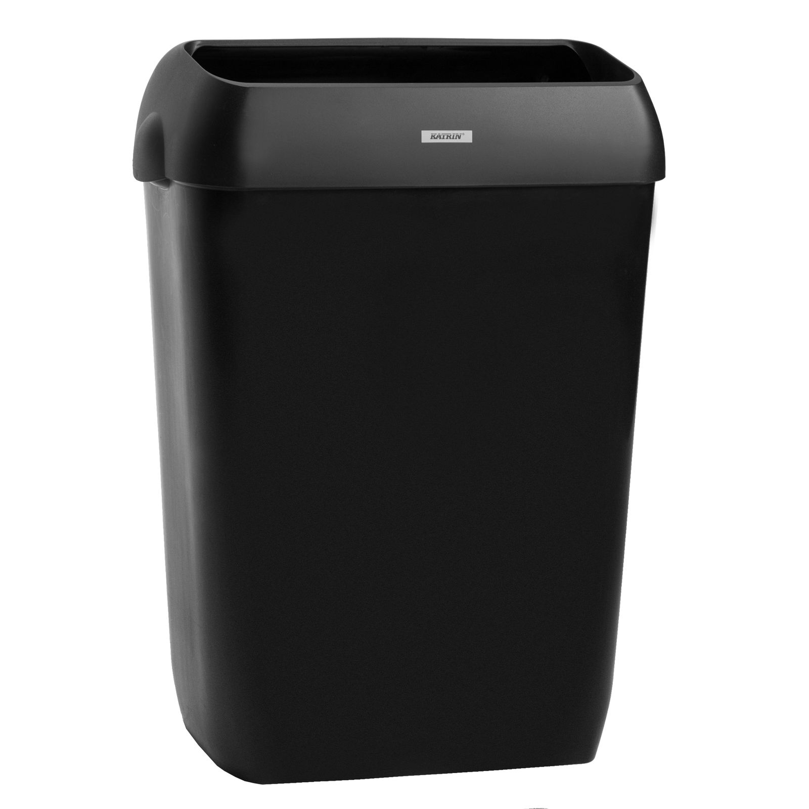 Waste bin 50 liters black KATRIN 92285