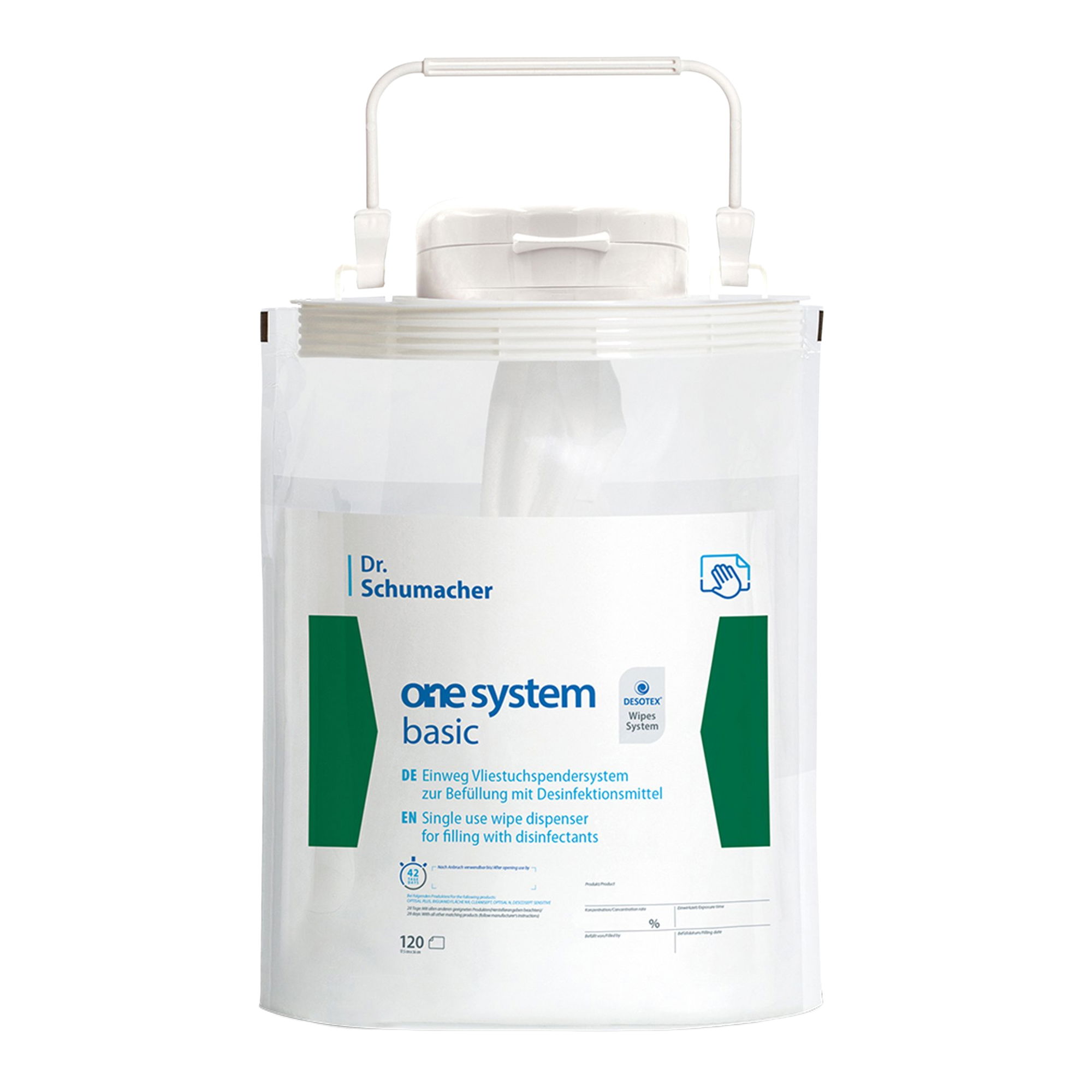 Desinfektionstücher | Dr. Schumacher One System Basic
