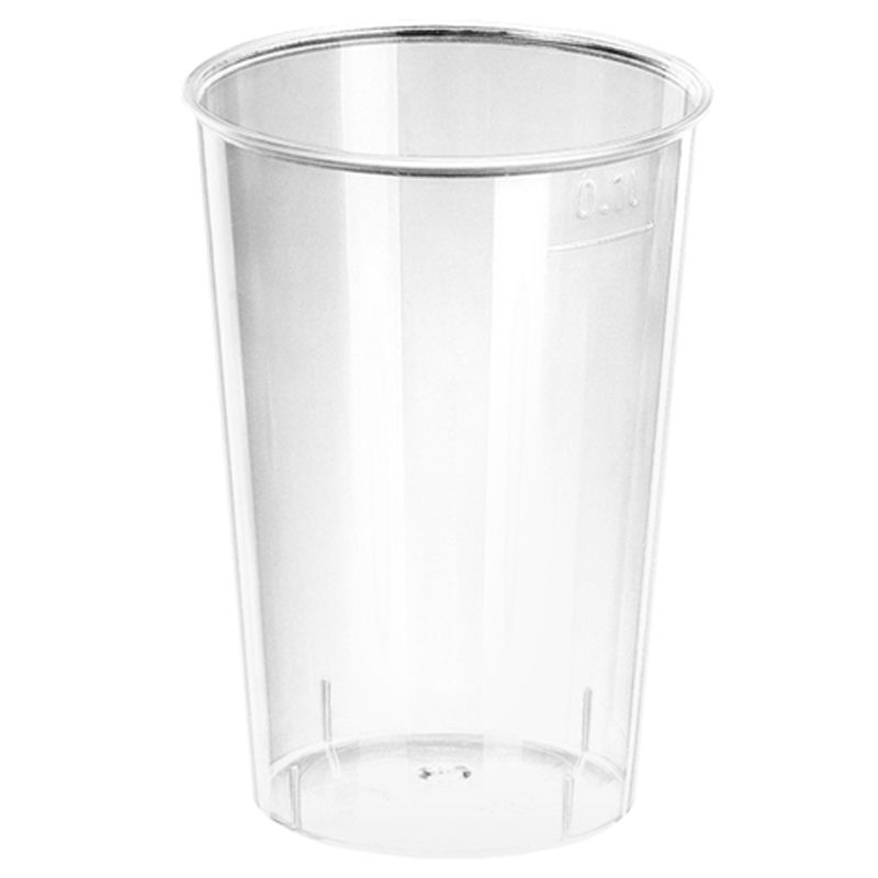 Bocaux jetables | sans couvercle | en plastique