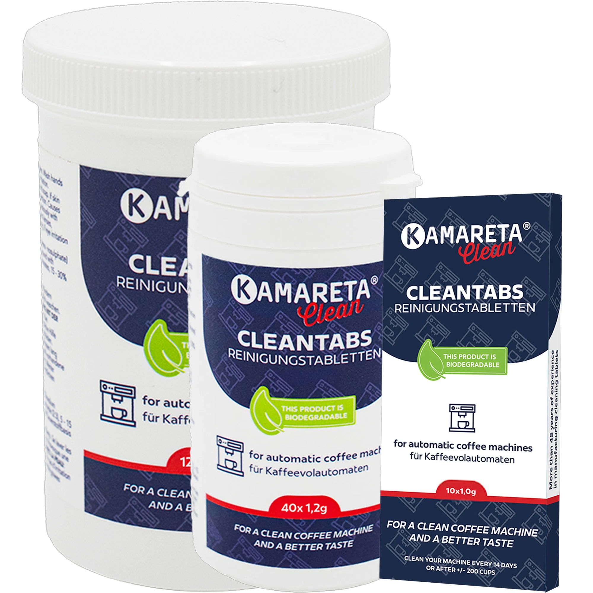 Reinigungstabletten für Kaffeemaschinen | Kamareta