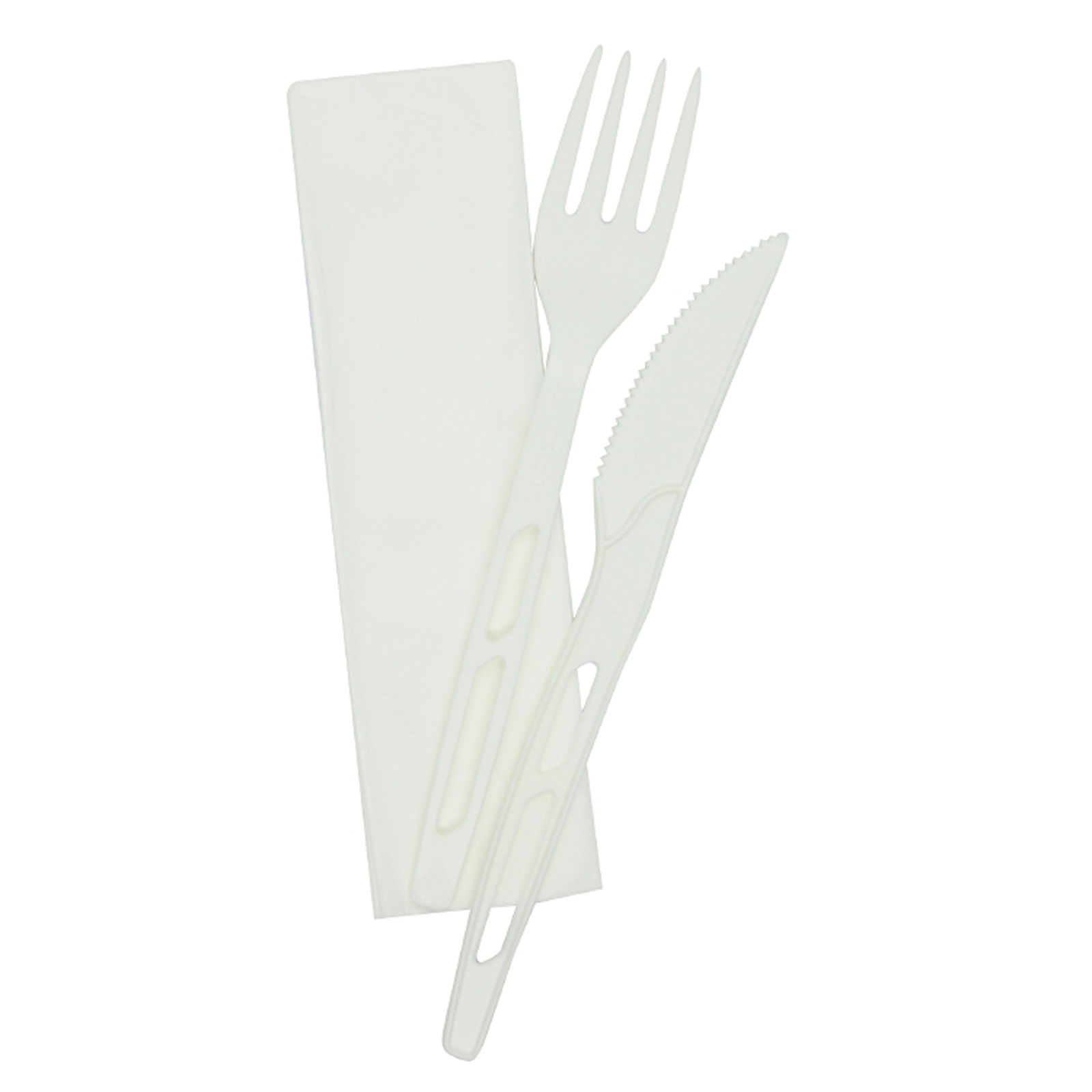 Einweg-Besteckset 3-teilig | C-PLA