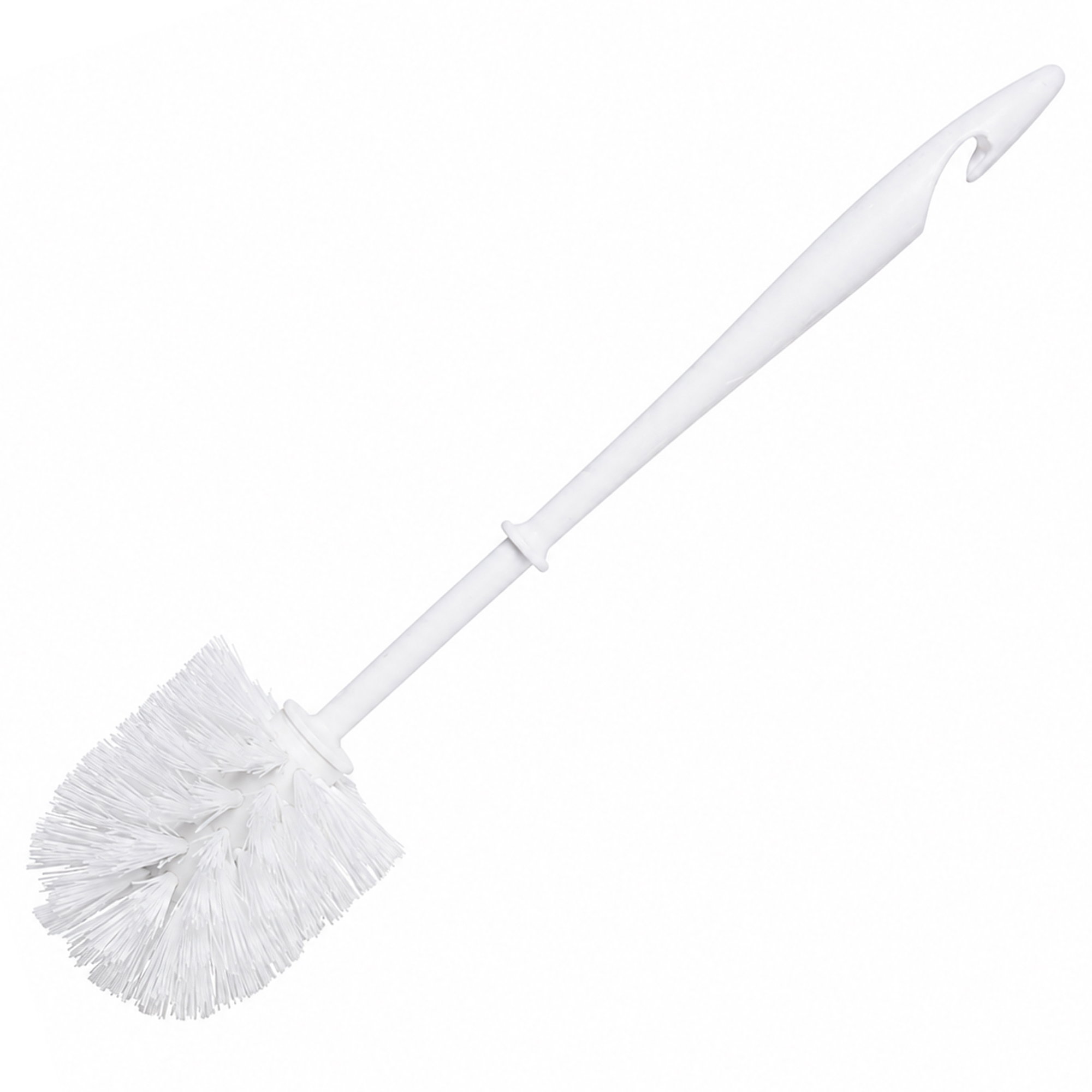 Scopino da WC bianco | Plastica | Ø 80 mm | Edi Baur