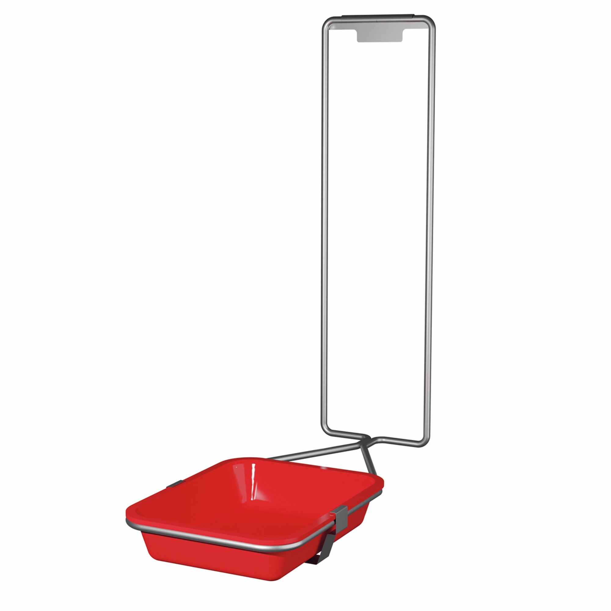 Schaufel, Korb, Transportwagen, Rot, Metallrahmen
