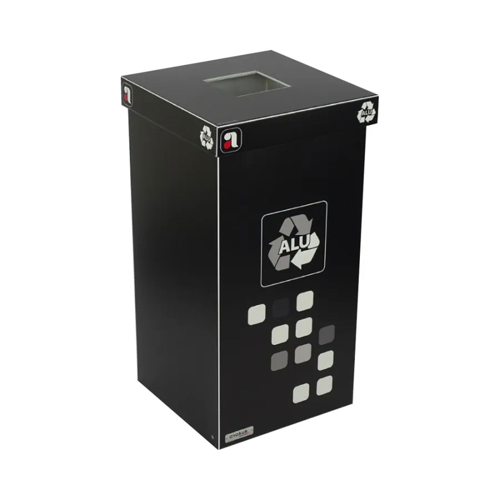 Contenitore per la raccolta differenziata | 85 l | ALU
