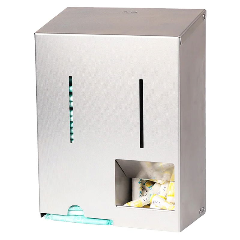 Tampon-/ Bindenspender Edelstahl