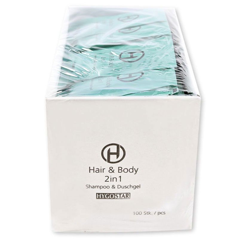 Hotel shampoo and shower gel 2 in 1