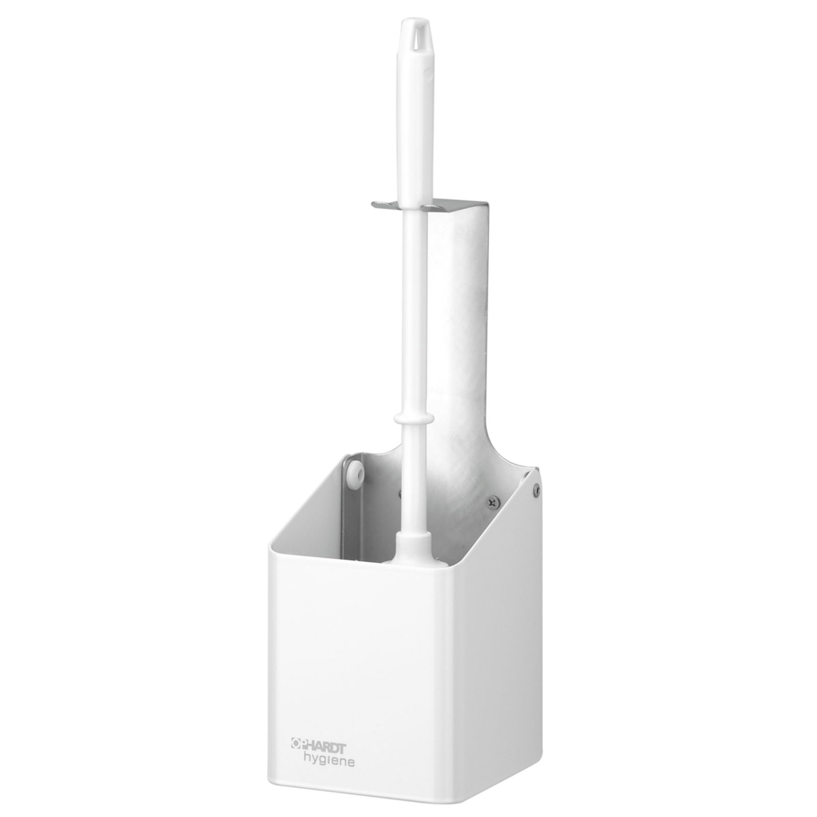WC-Bürstenhalter Edelstahl Weiss mit Bürste WBU 2 P IW
