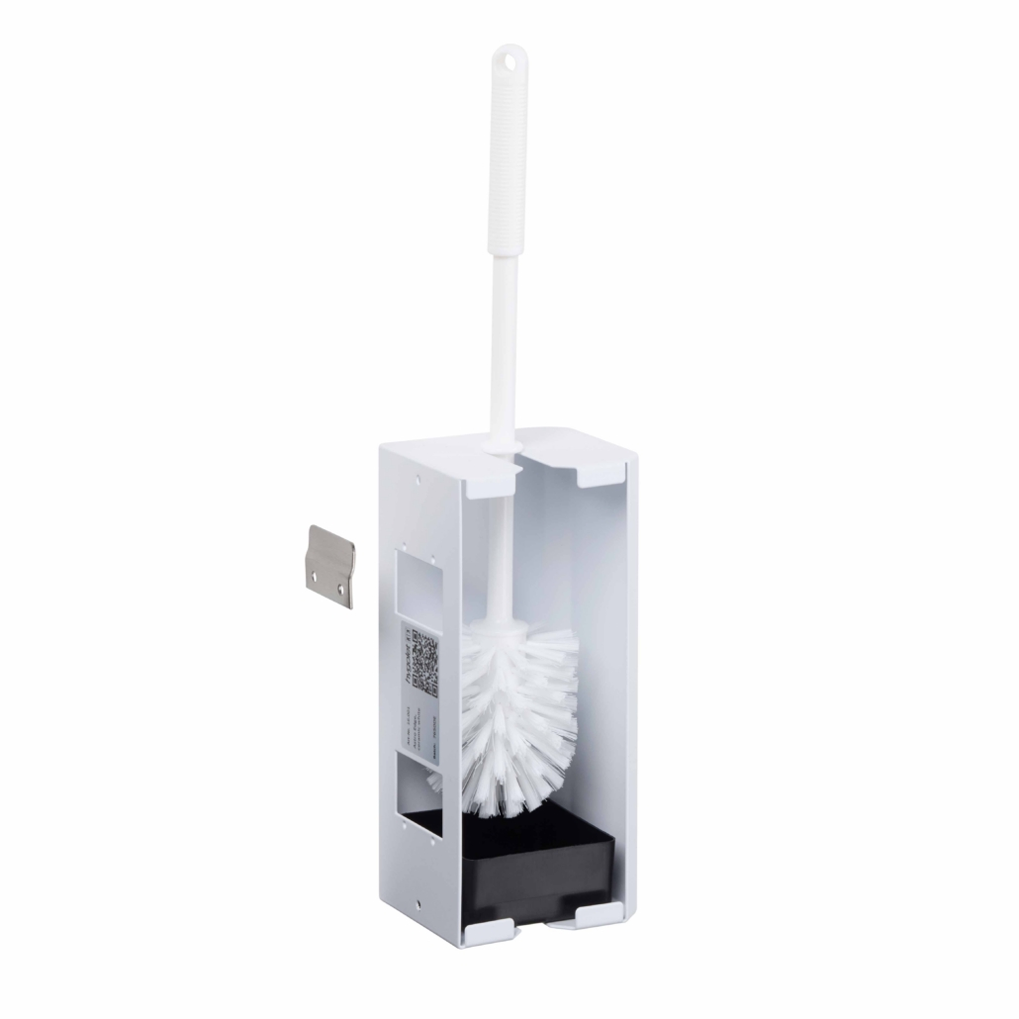 Set WC in acciaio inossidabile | A parete e a pavimento | hygolet Astro Edge ceramic white