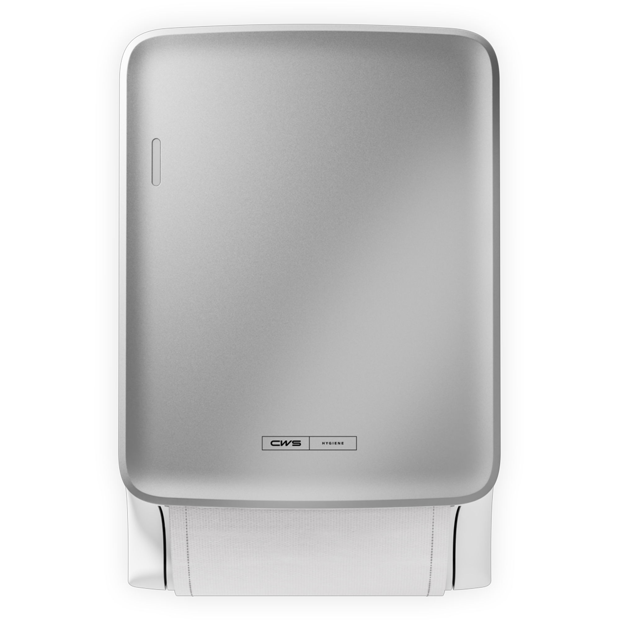 Stoffhandtuchspender Kunststoff | CWS PureLine Dry Silber