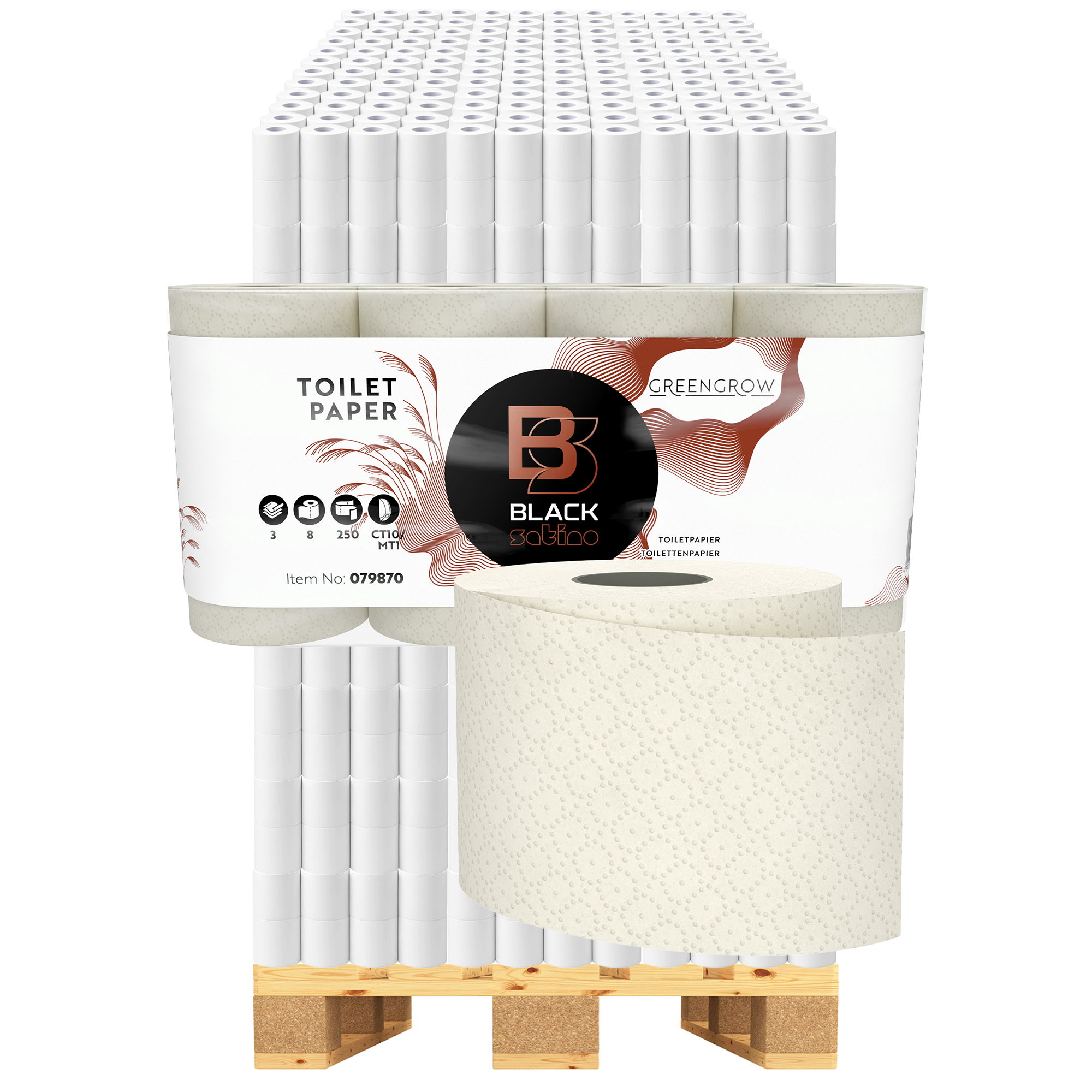 Toilettenpapier, Papprollen, Badezimmerpapier, Rollenblock, Papierrolle