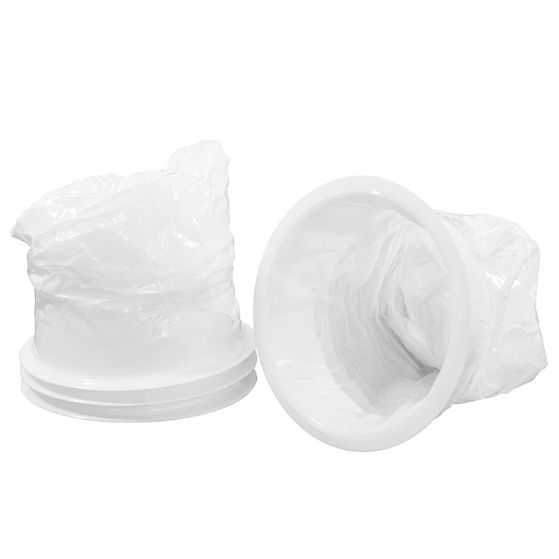 Spuckbeutel Kunststoff weiss