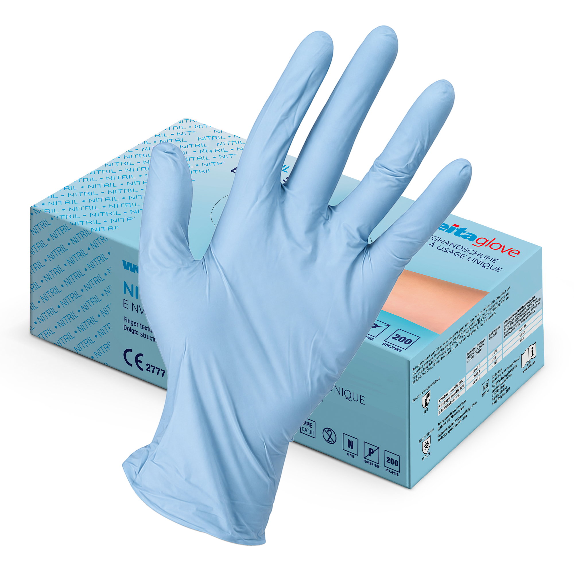 Nitrilhandschuhe | Nitril Ultra Soft Blue