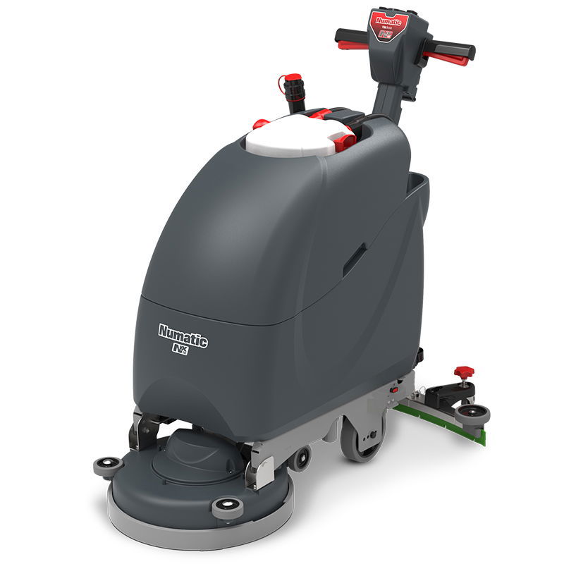 Numatic scrubber dryer TBL4045 with rechargeable battery