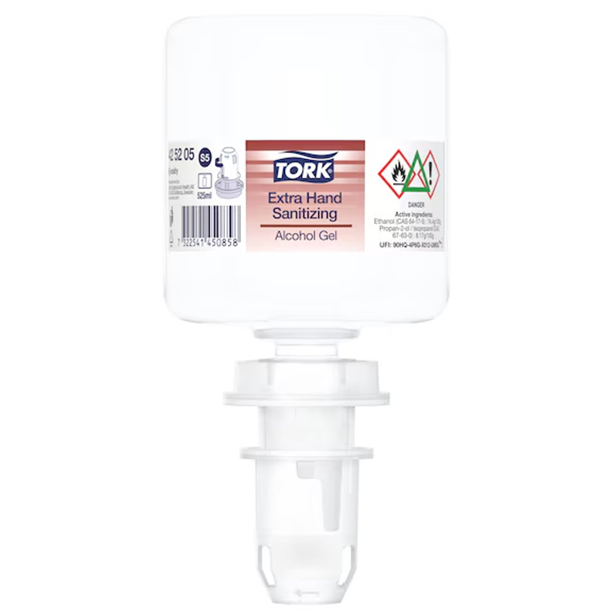 Hand Sanitiser Gel | 525 ml | Tork 425205 S5