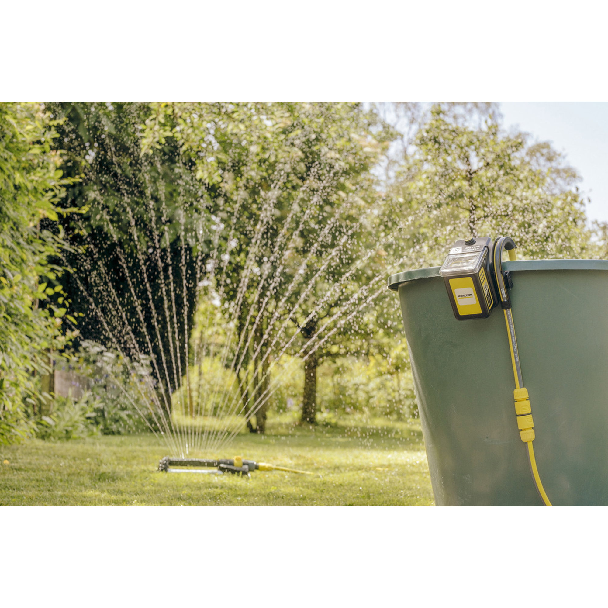 Gartenwasser, Sprinkler, Gießkanne, Schlauch, Automatische Bewässerung