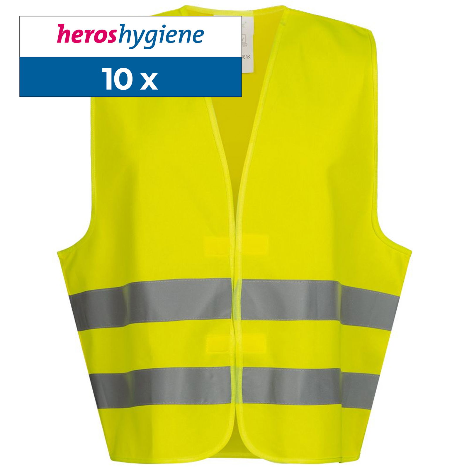 Leuchtweste gelb Klettverschluss wicatex Harald 22685