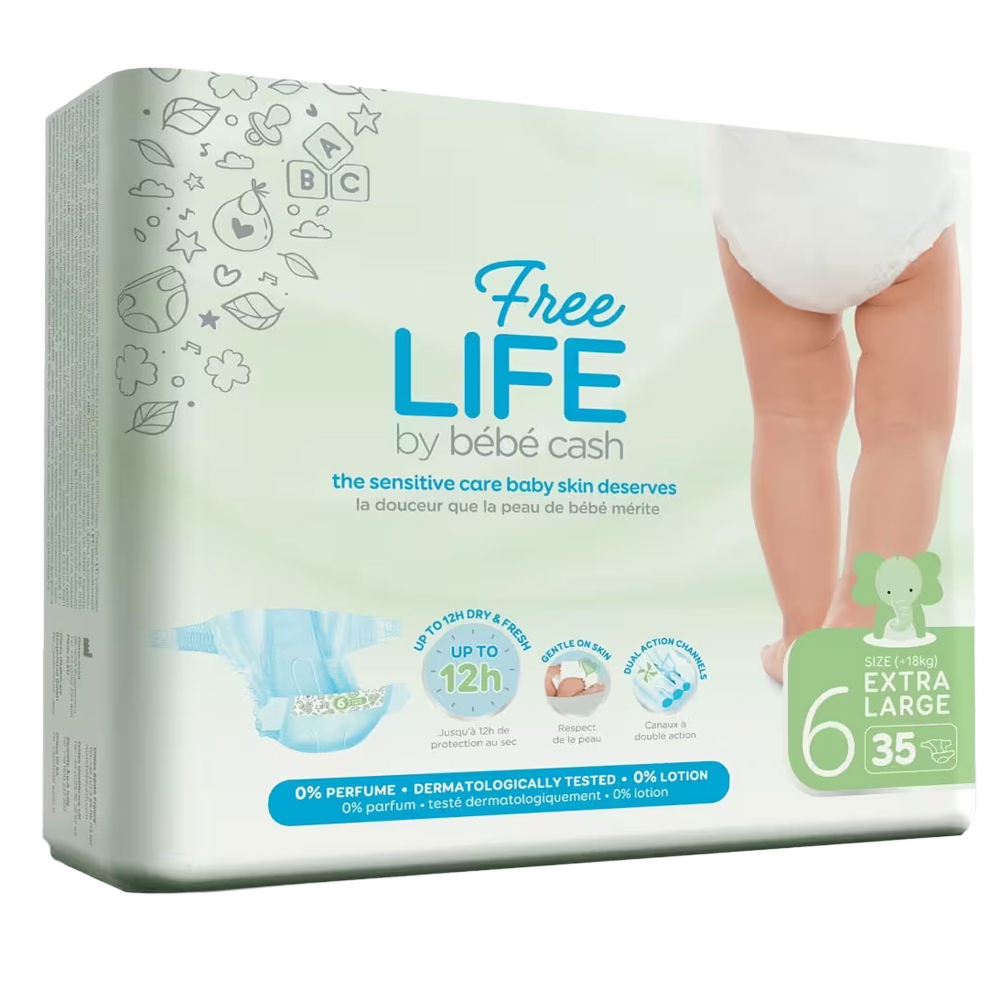 Nappies | size 6 | XL | 13 - 18 kg