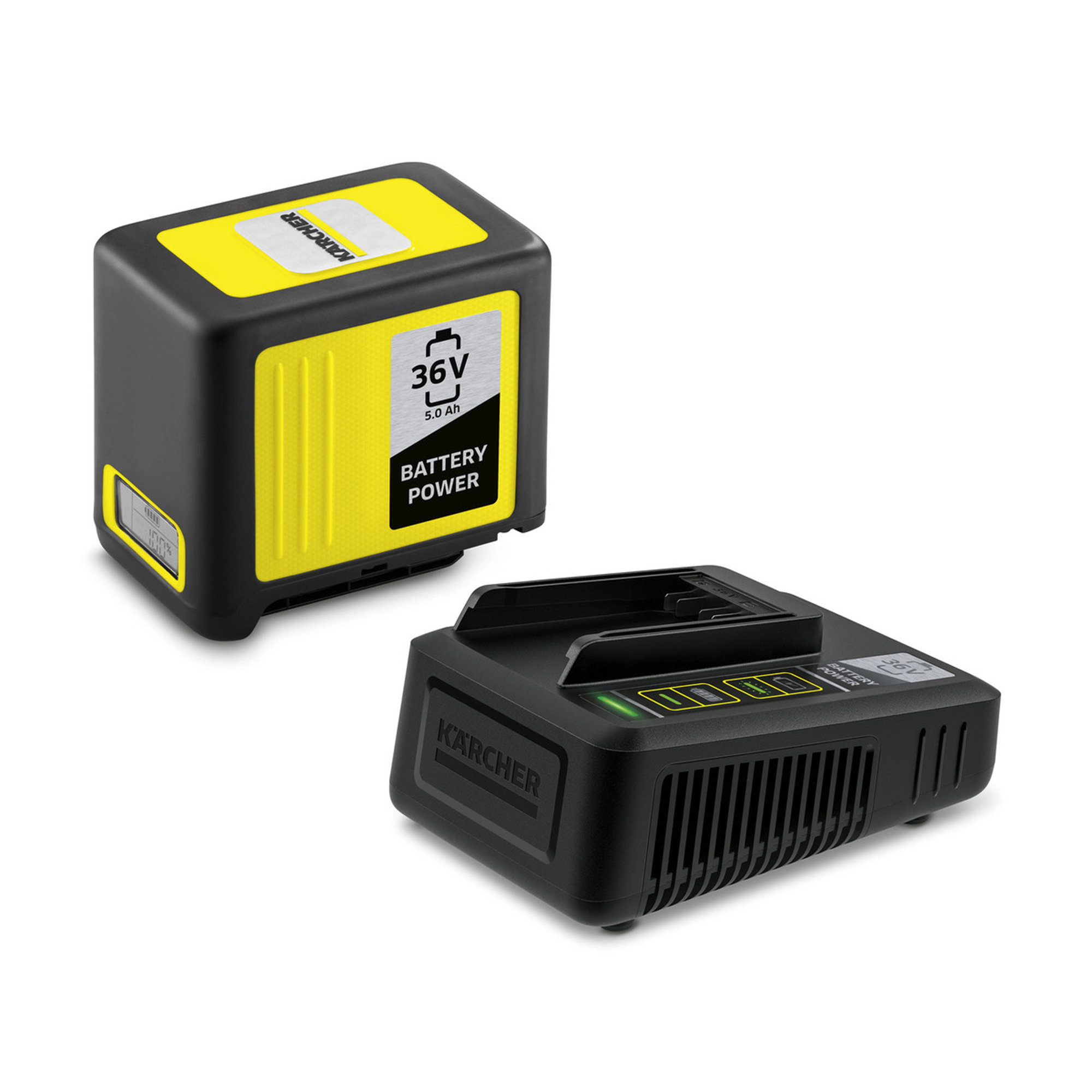 Batterie, Lithium-Ionen, 36V, 5.0Ah, Ladegerät