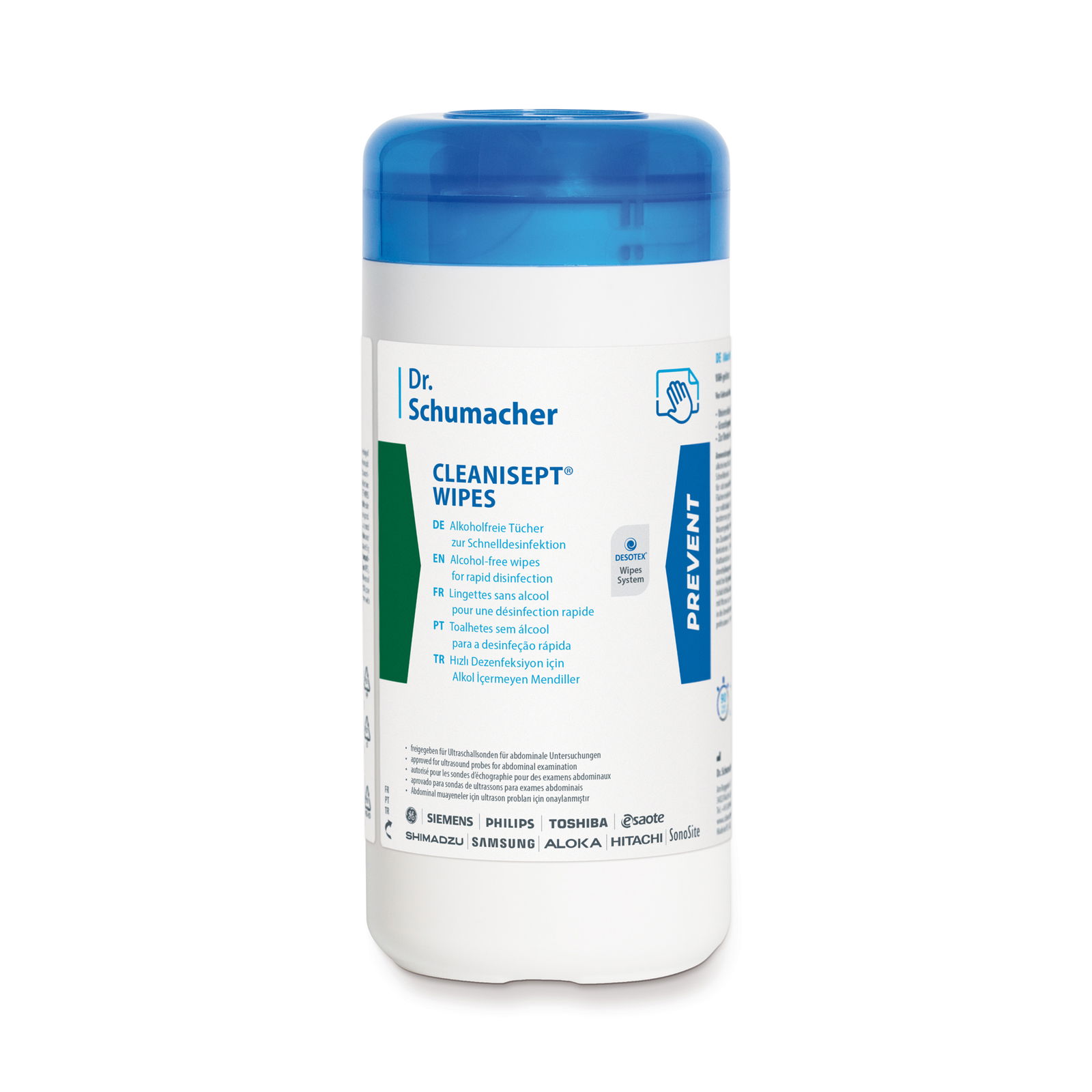 Disinfectant wipes | CLEANISEPT WIPES | Dr. Schumacher