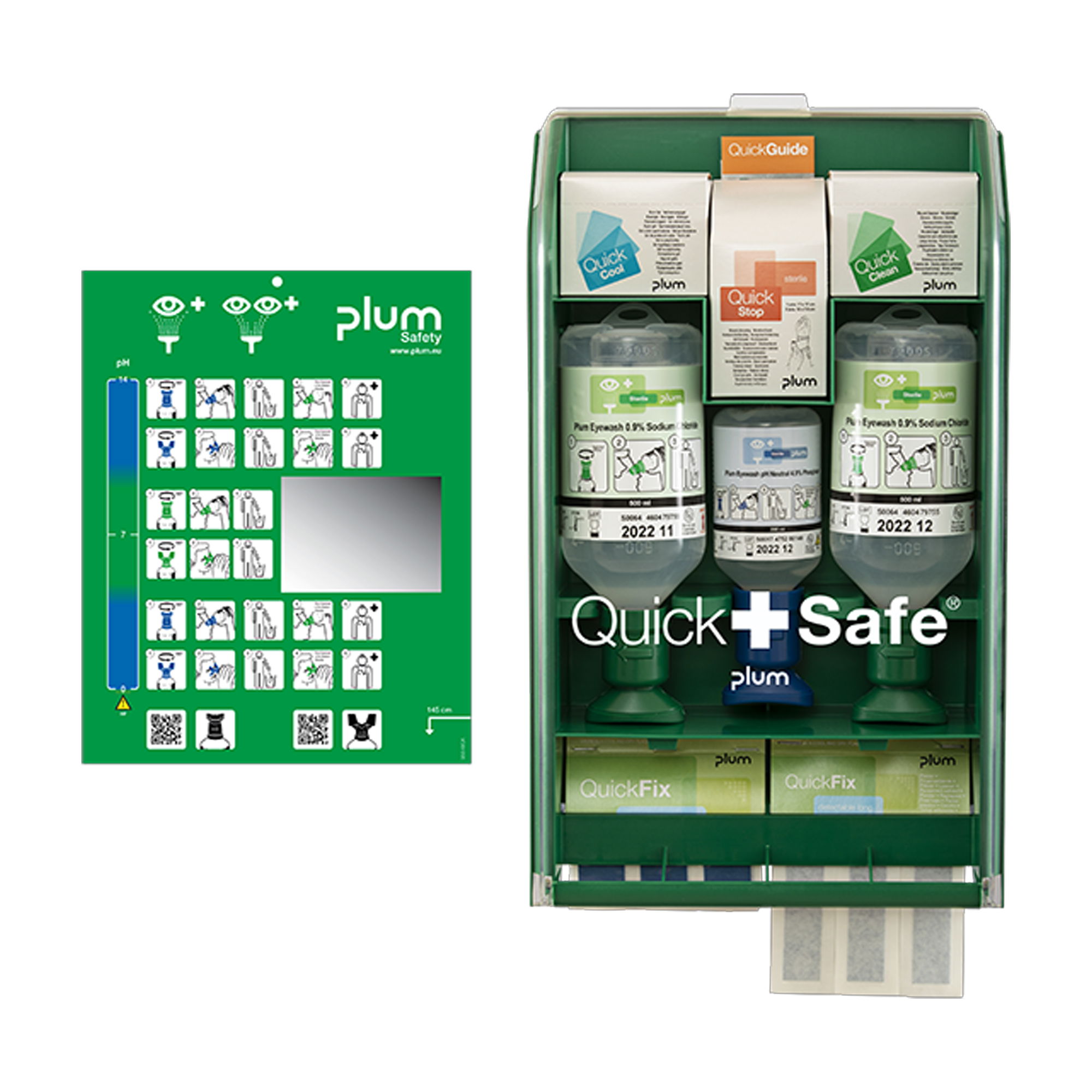 Erste Hilfe Station | QuickSafe Complete | Plum