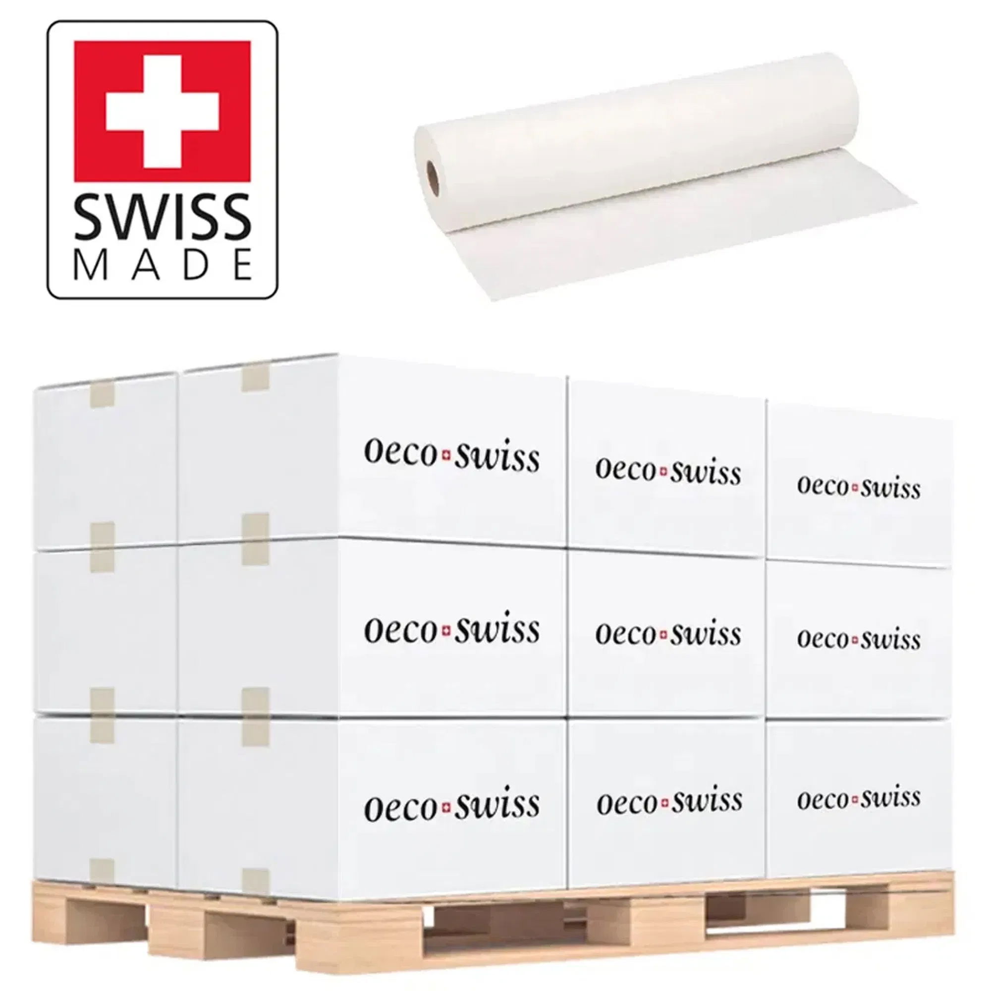 Pallet | medical roll | 50 m x 50 cm | 1-ply | cellulose