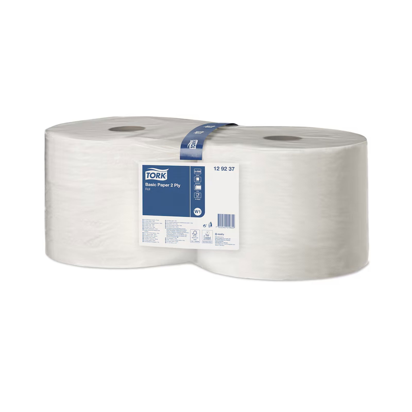 Tork 129237 Standard Papierwischtücher 2-lagig Rollen