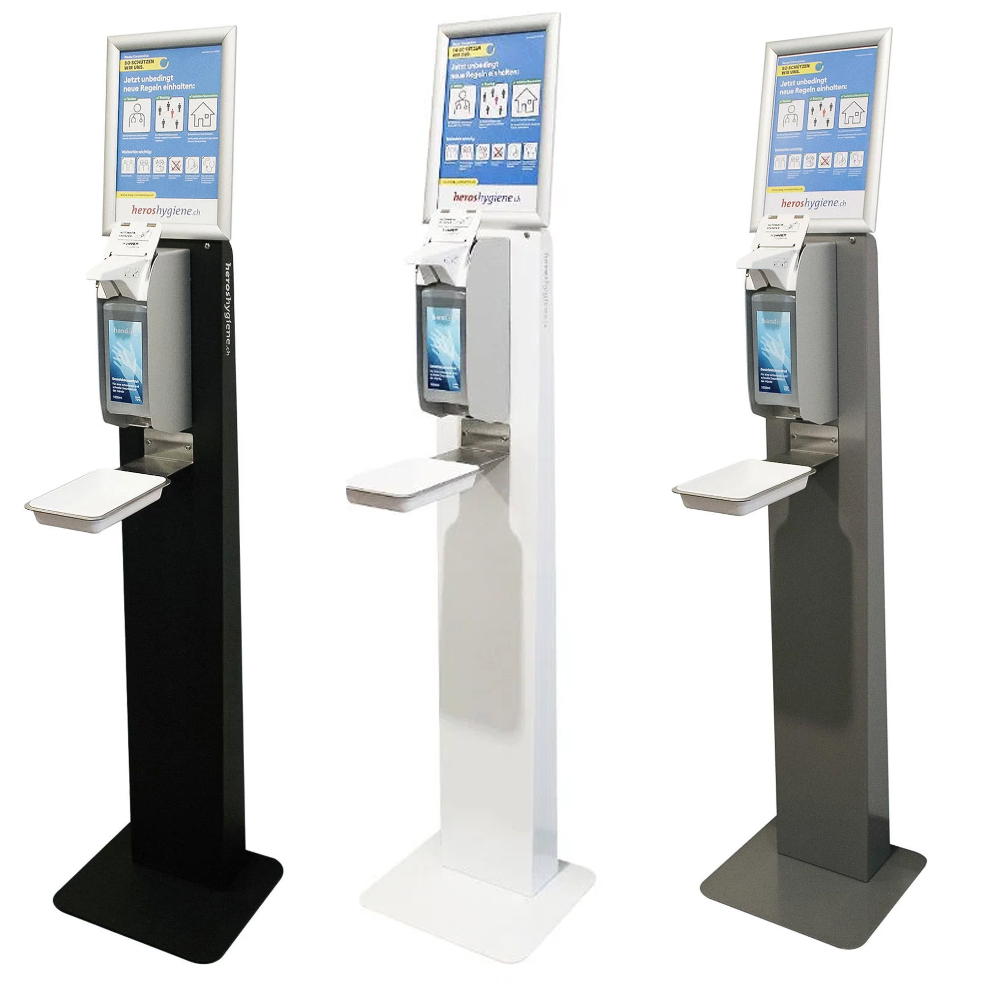 Desinfektionsspender, Hygienespender, Kassenspender, Ständer, Handhygiene