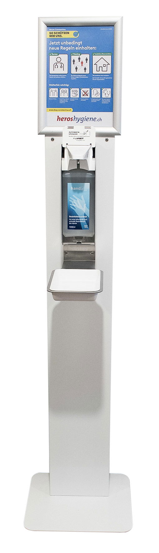 Desinfektionsspender kontaktlos
