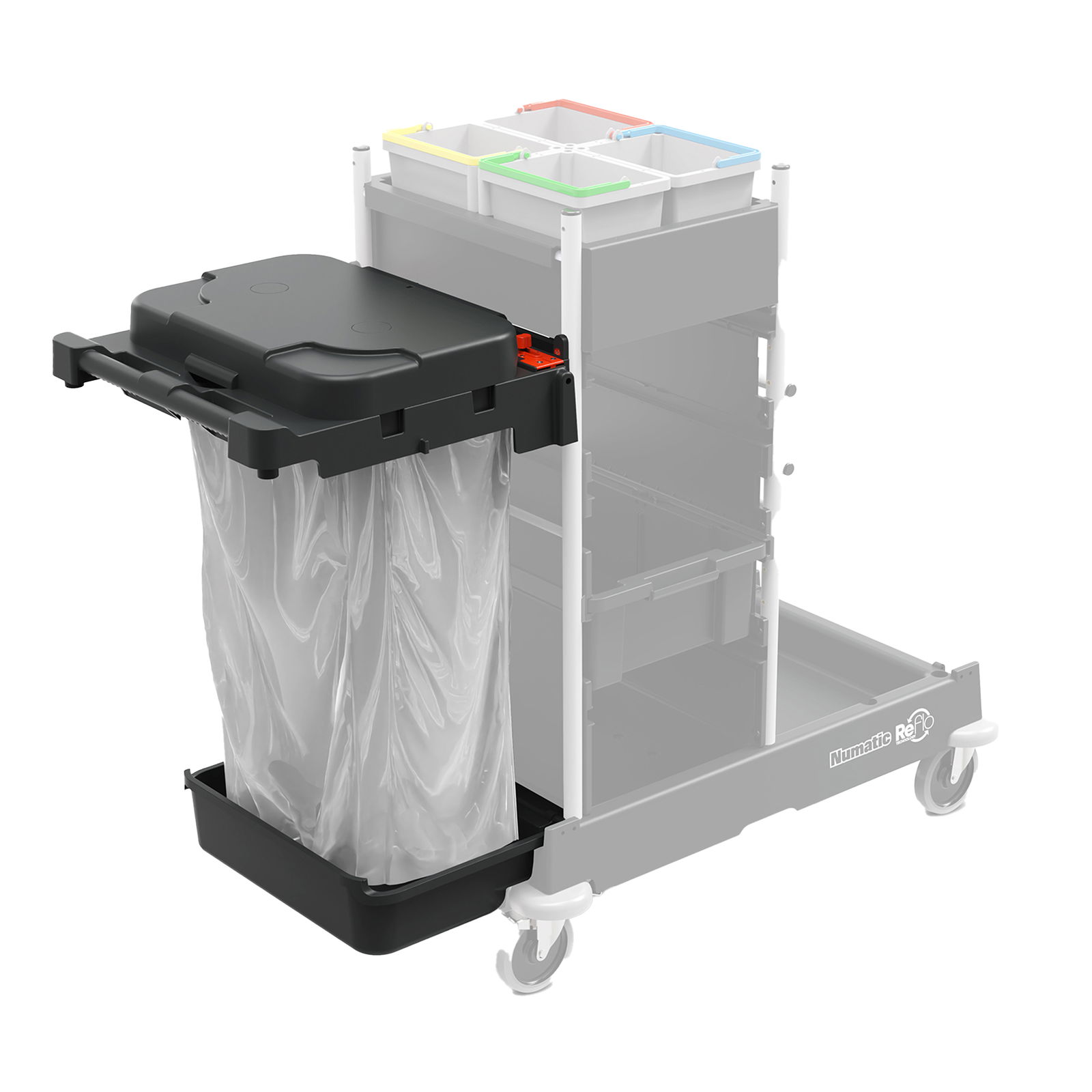 Abfalleinheit-Anbausatz (1 x 120 Liter)