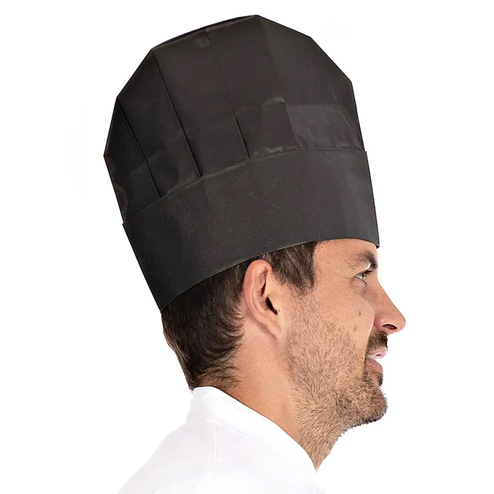 Kochmütze Excellent Papier schwarz