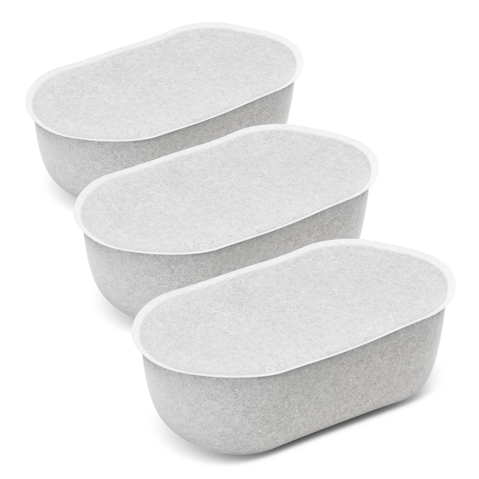Schüssel, Schalen, Steinoptik, Granit-Optik, 3er-Set