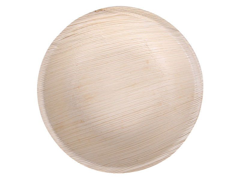 Schalen rund Palmblatt