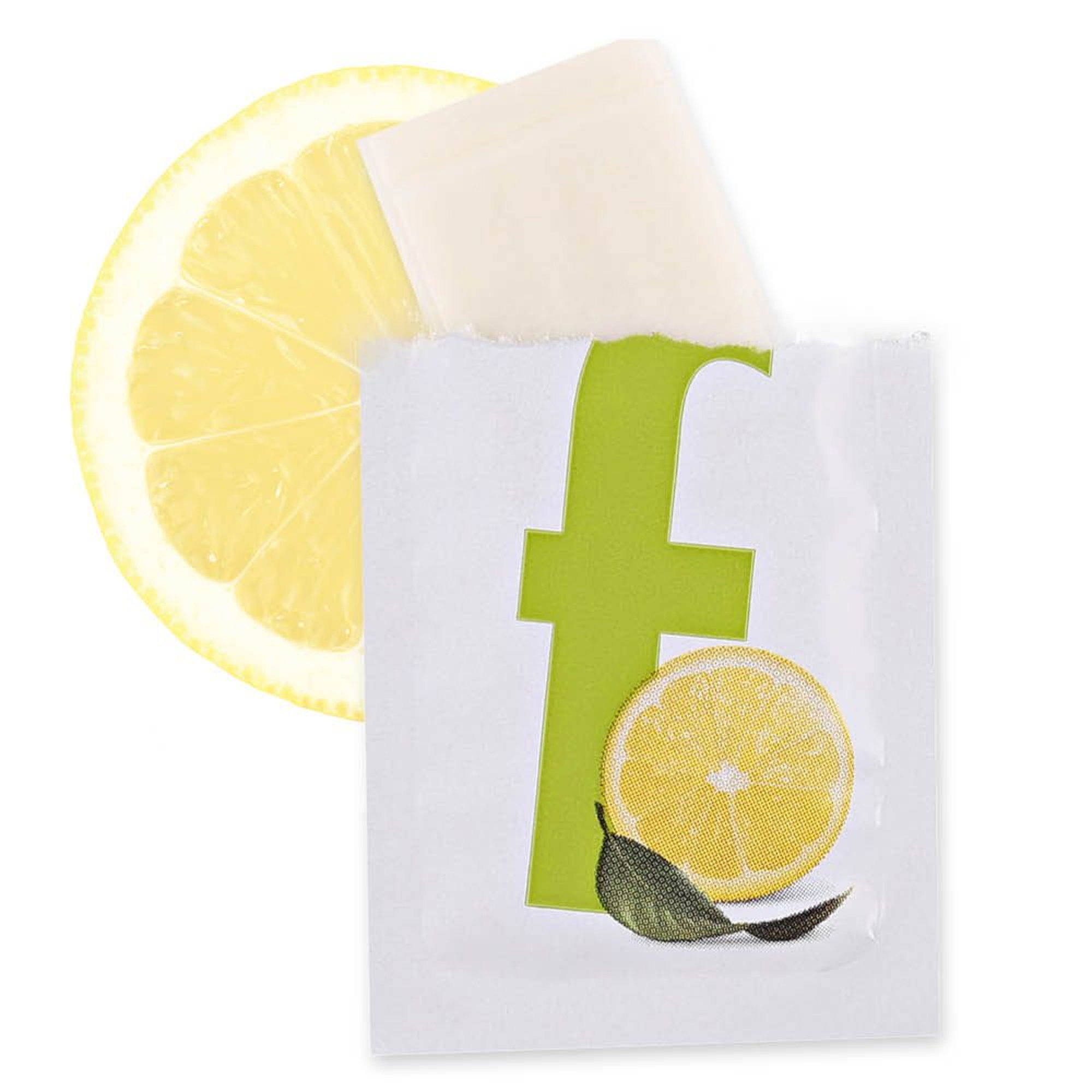 zitrone, zitrus, frucht, grünes logo, zerrissenes verpackungspapier