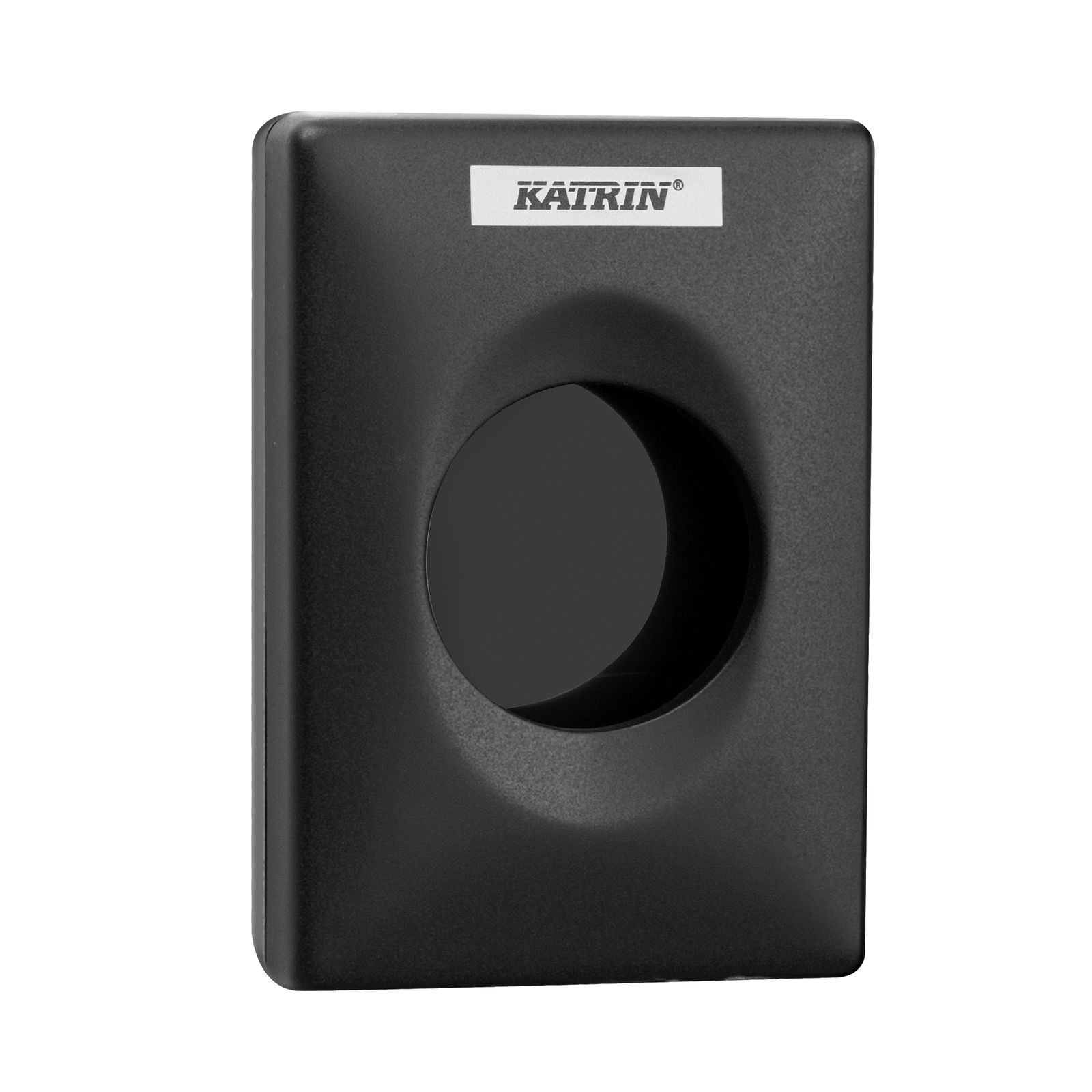 Distributeur de sachets hygiéniques Katrin 92247 en plastique noir