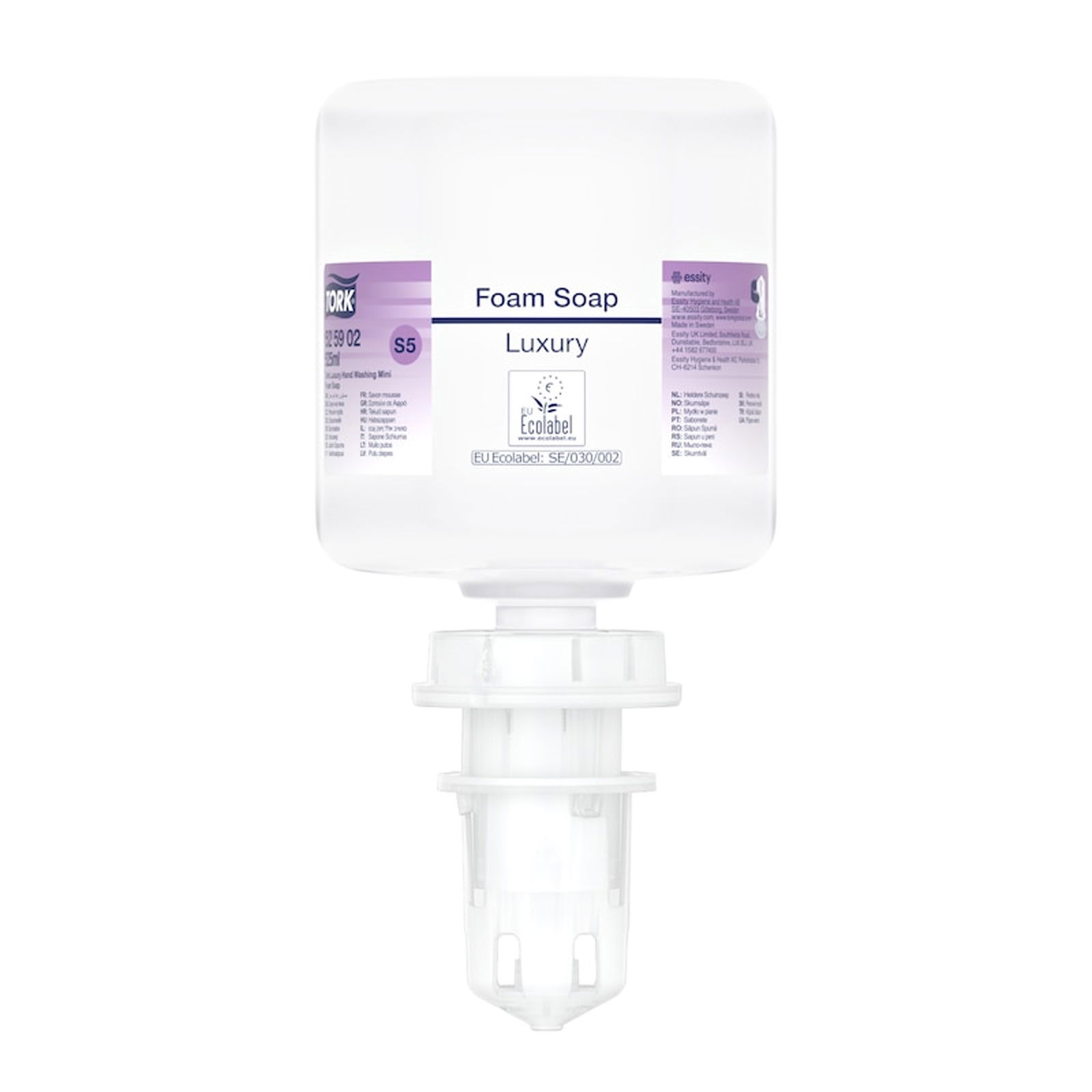 Tork 525902 S5 Savon mousse mini mains luxueux 525 ml