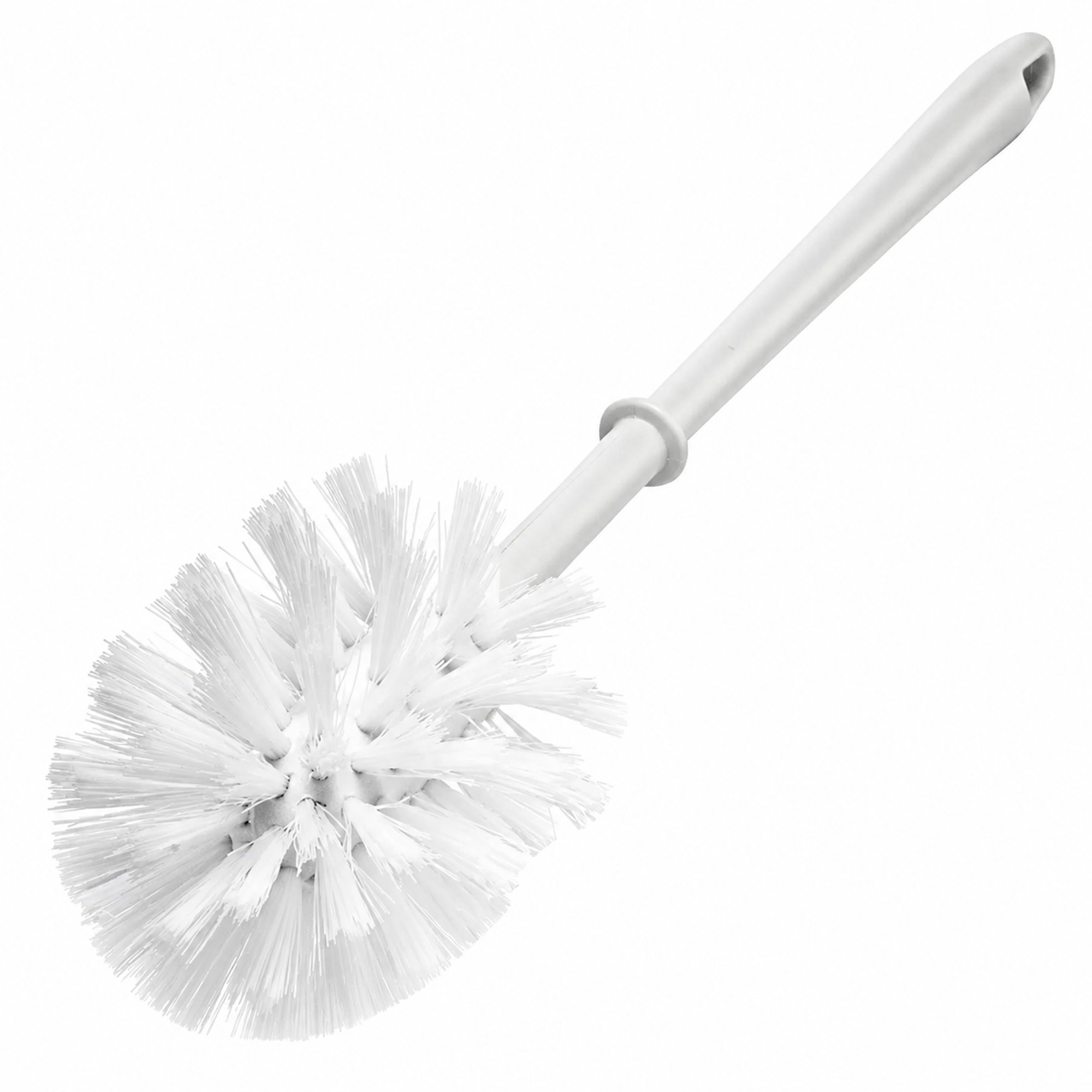 Scopino per WC bianco | Plastica | Ø 80 mm