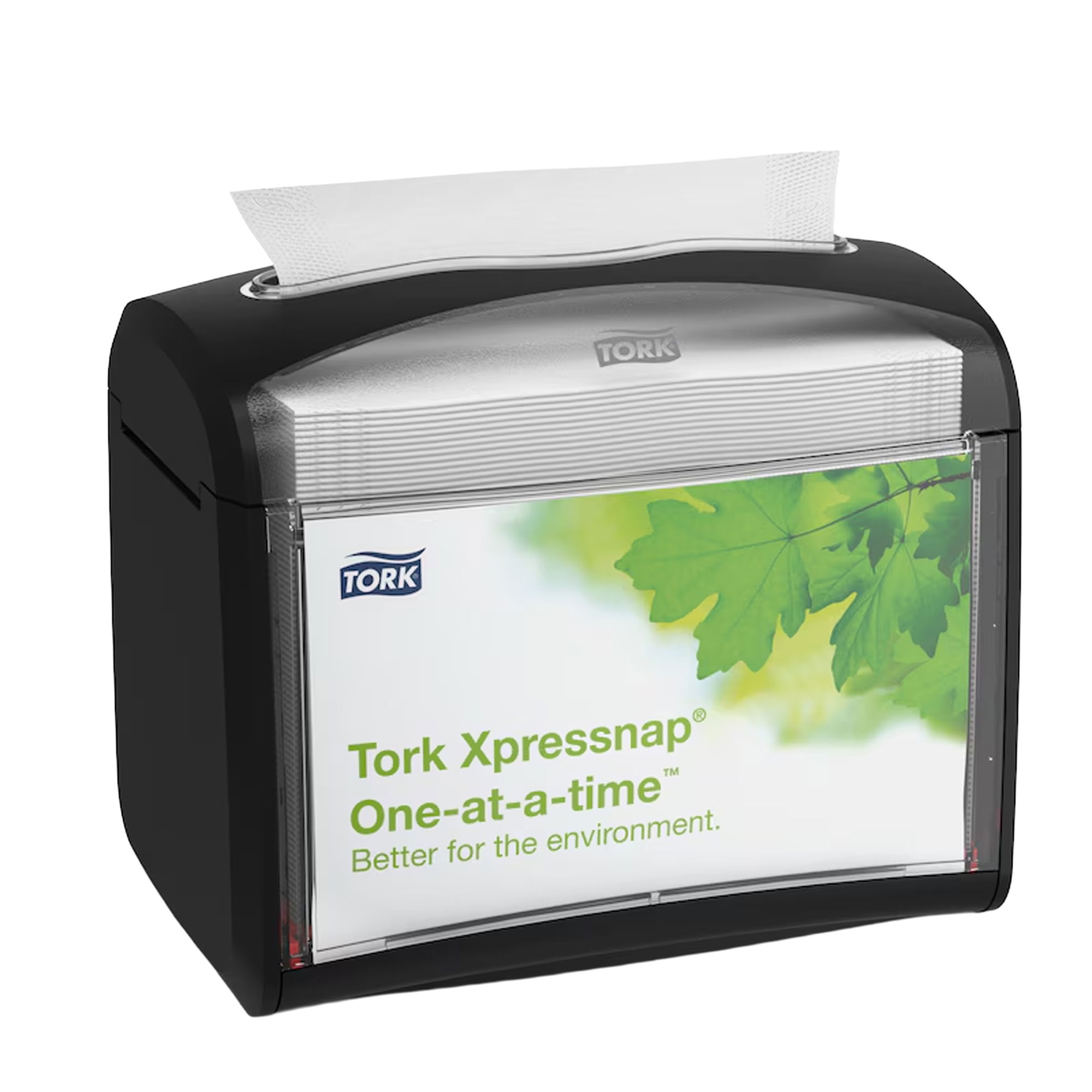 Distributeur de serviettes | Plastique | Noir | Tork 272611 N4