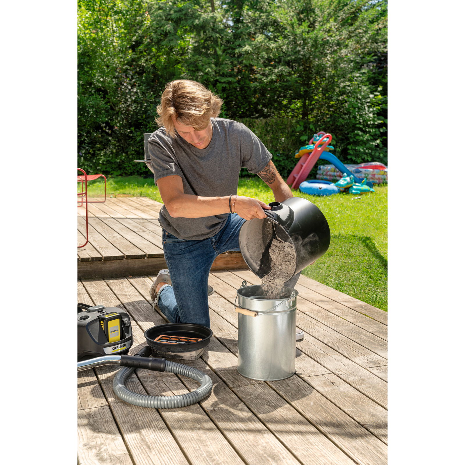 Cordless Ash Vacuum Cleaner Kärcher AD 2 BATTERY