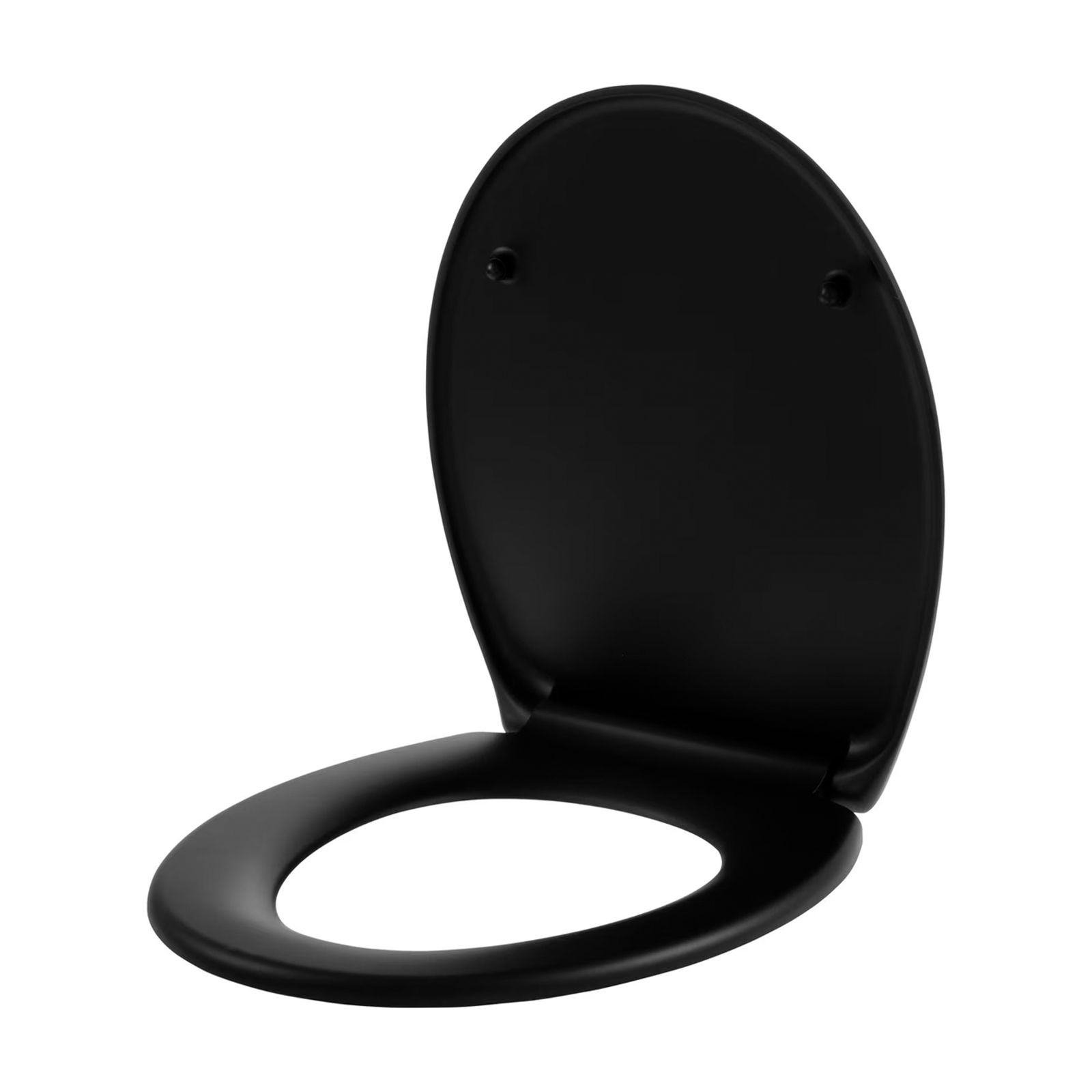 Toilettensitz mit Absenkautomatik Duroplast schwarz