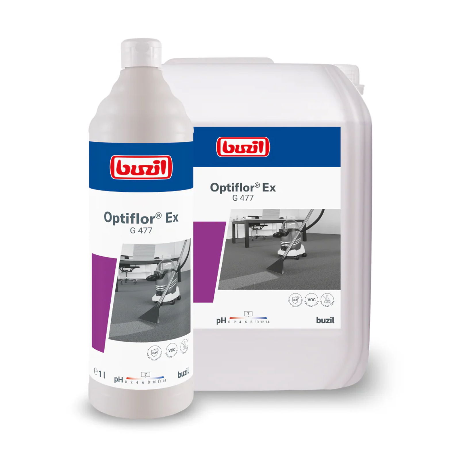 Buzil Optifloor Ex G477 Teppich Grundreiniger Sprühextraktion