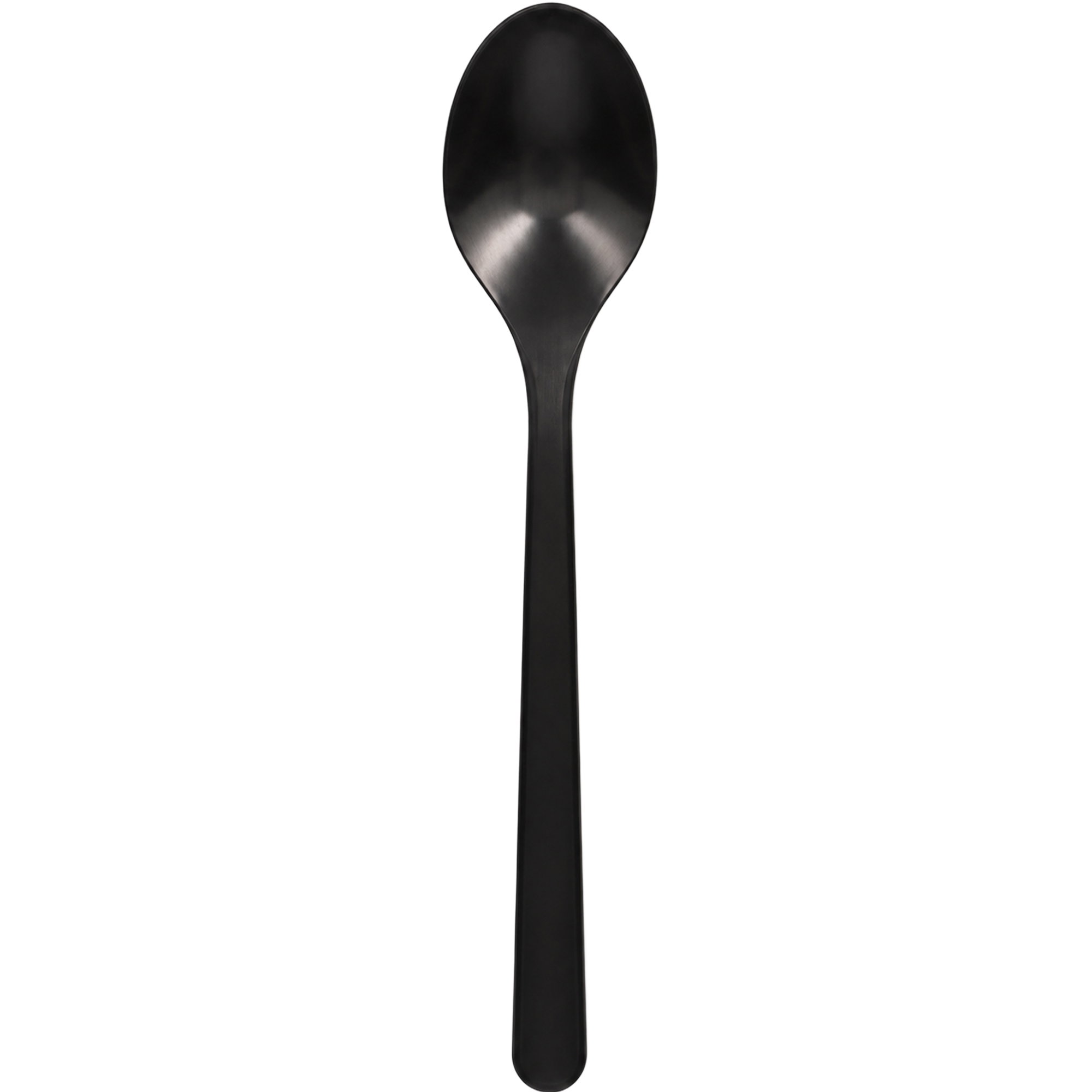 Reusable spoon | Plastic | Black | Papstar 96437 Circulware