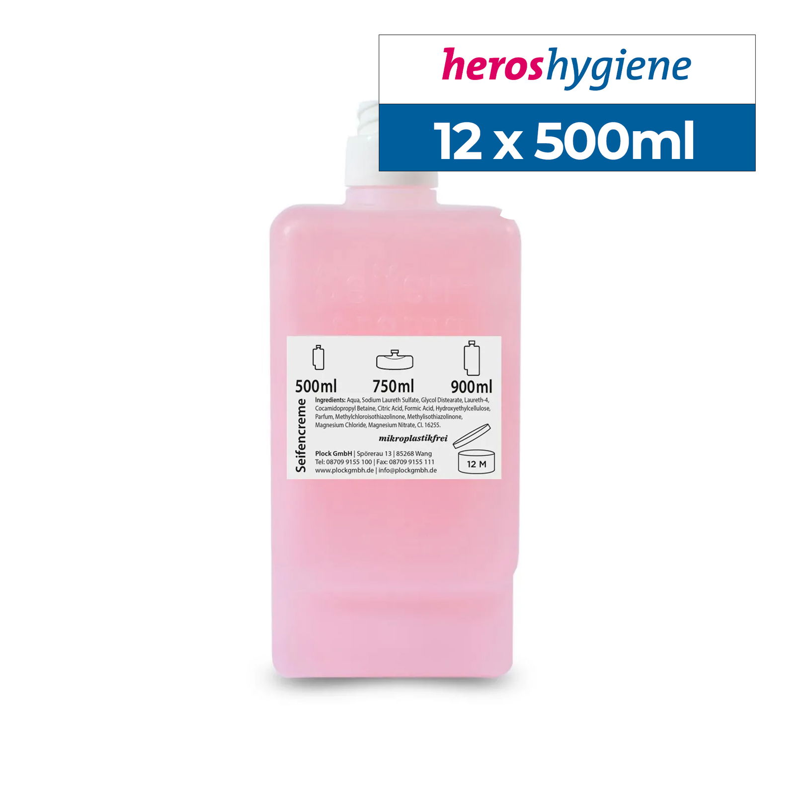 Flüssigseife rosa Funny AG-720 Kartusche 12 x 500ml