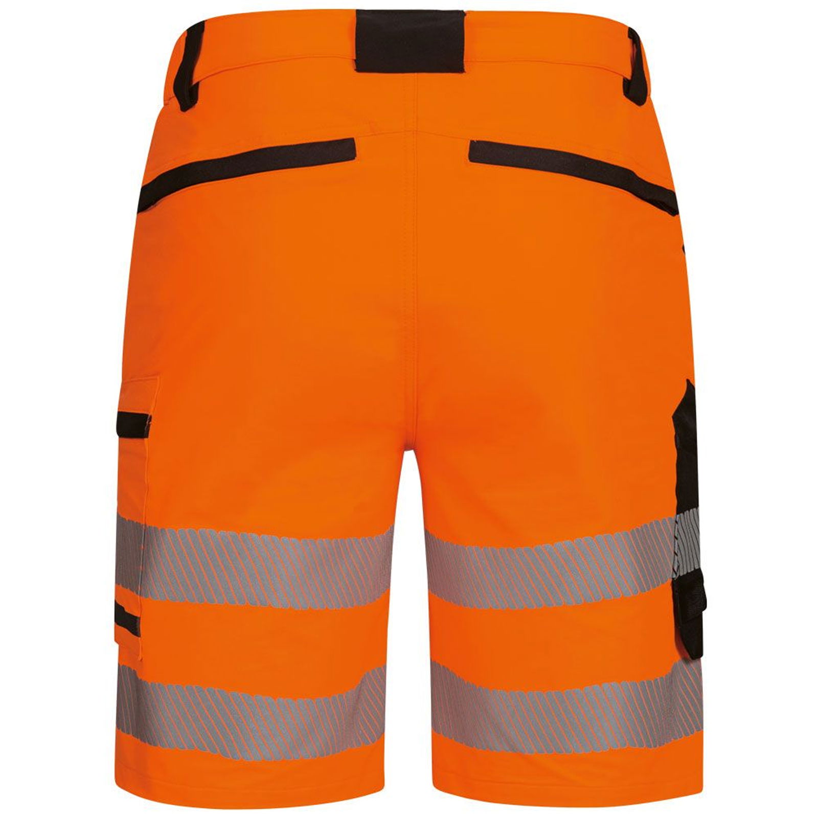 Warnschutzhose kurz orange Stretch Elysee Rouen 22766