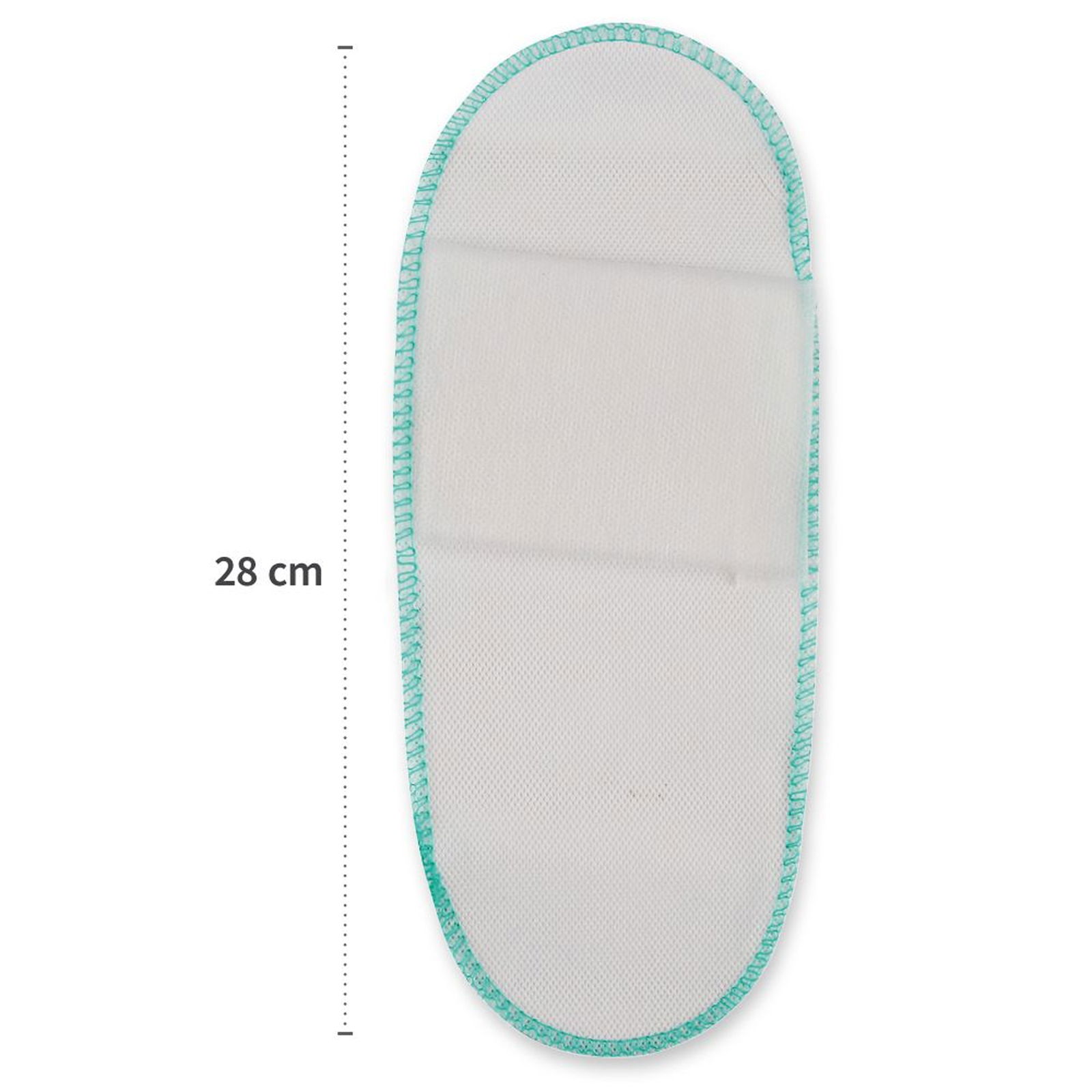 Ciabatte da hotel in tessuto non tessuto PP aperte 28 cm