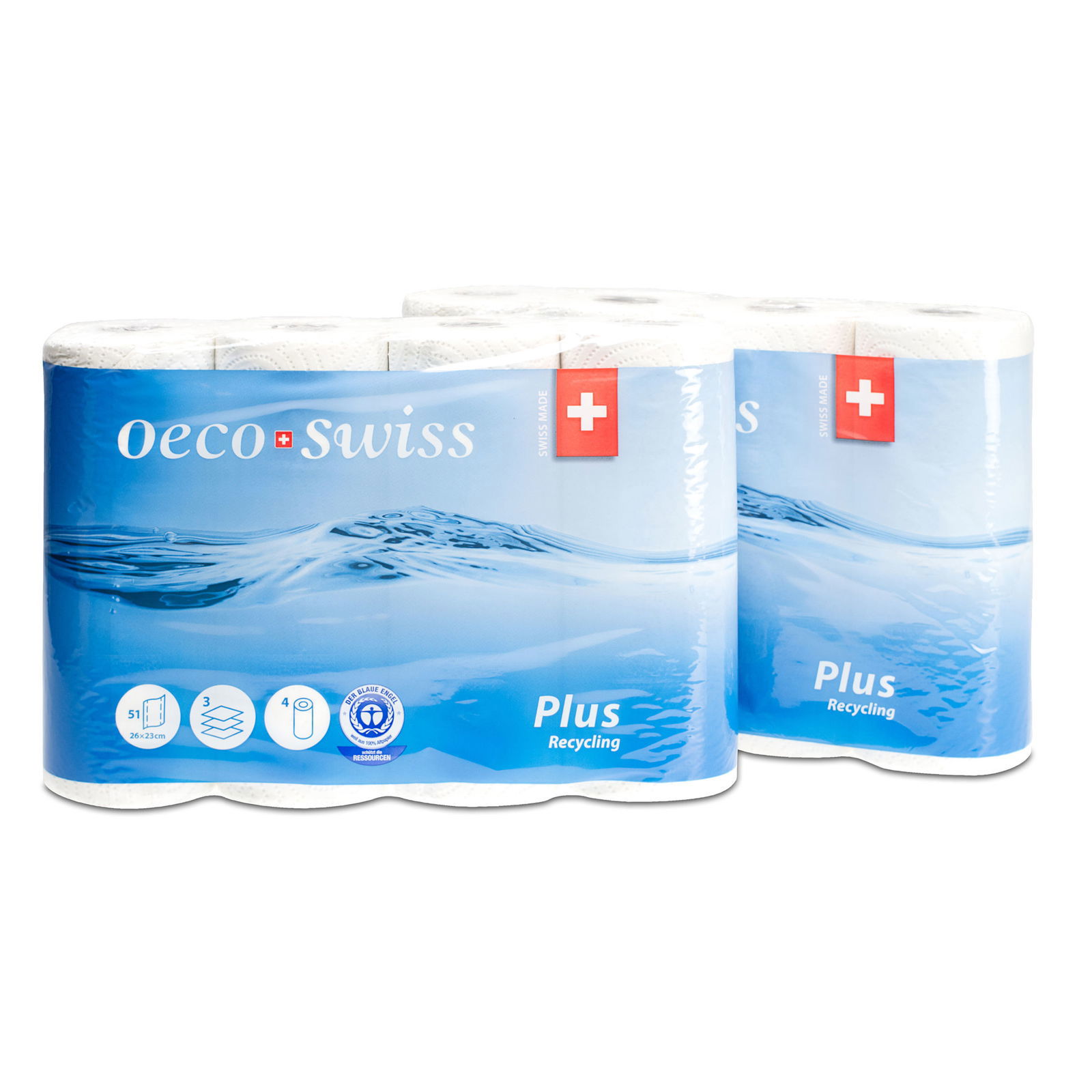 Essuie-tout Oeco Swiss Plus 3 plis recyclé