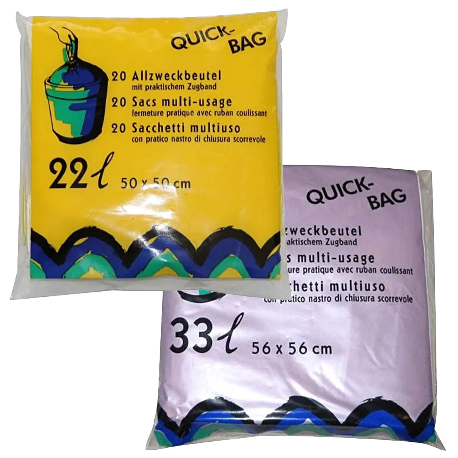 Inserti per secchi Quickbag HDPE 22 litri